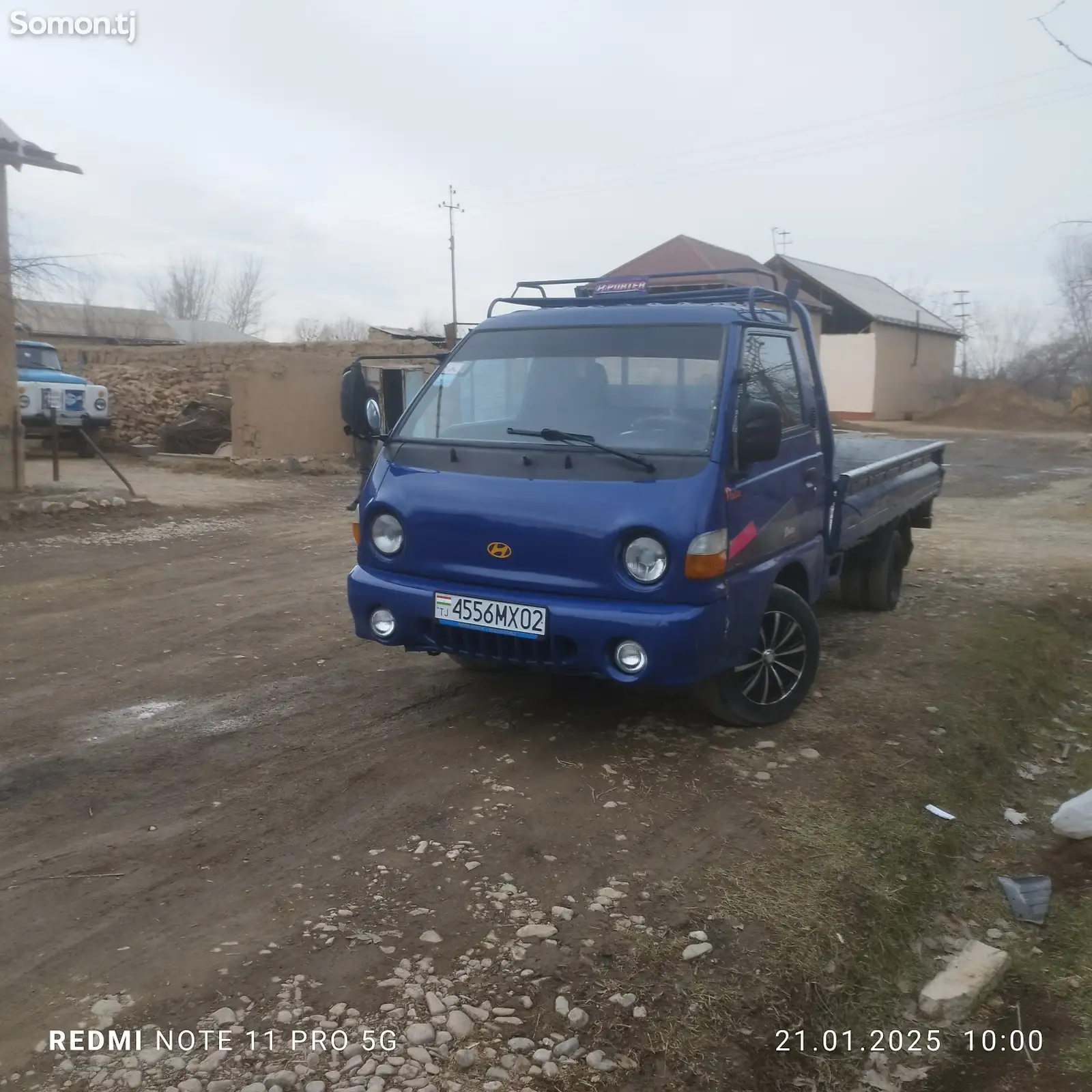 Бортовой автомобиль Hyundai Porter, 2001-1