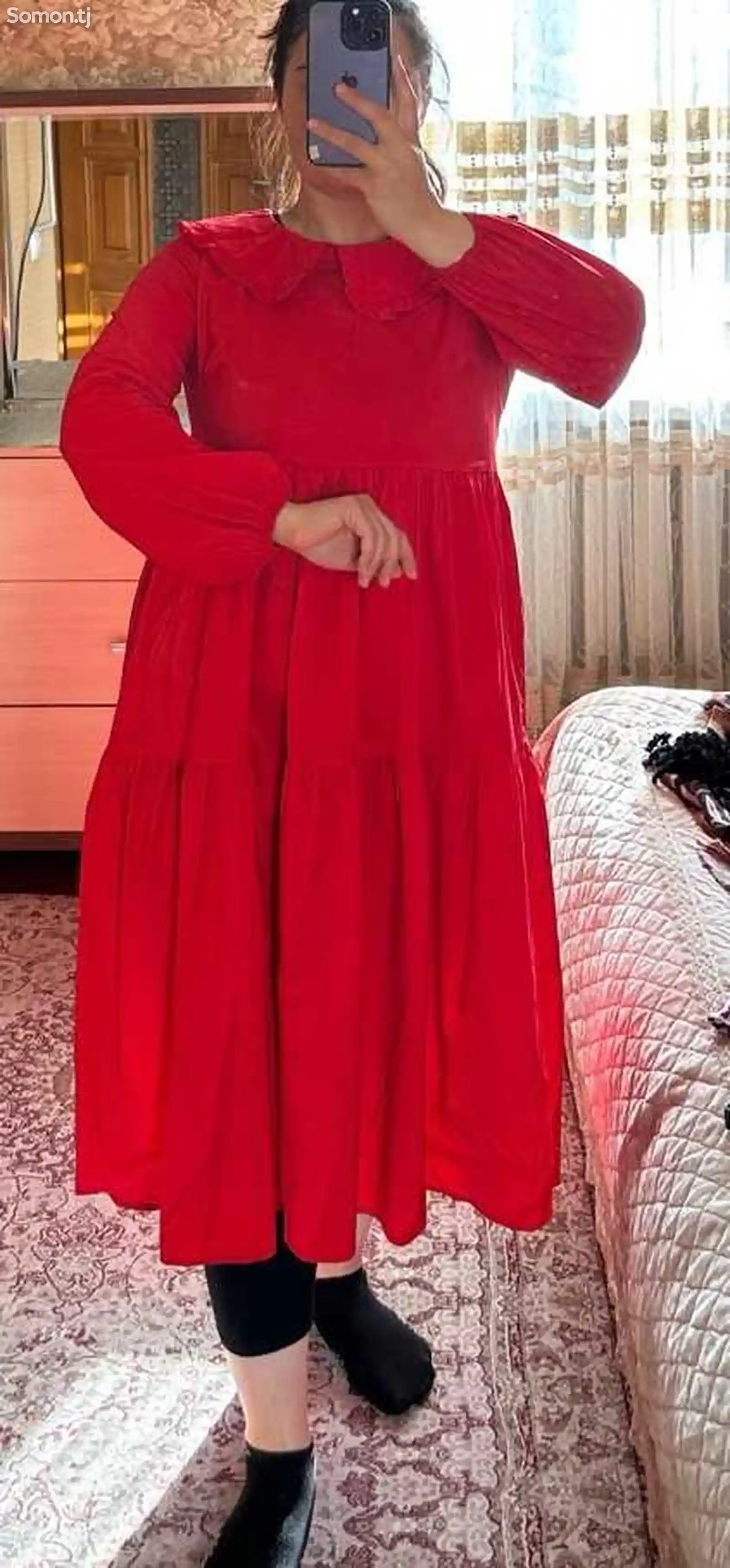 Красное платье-2
