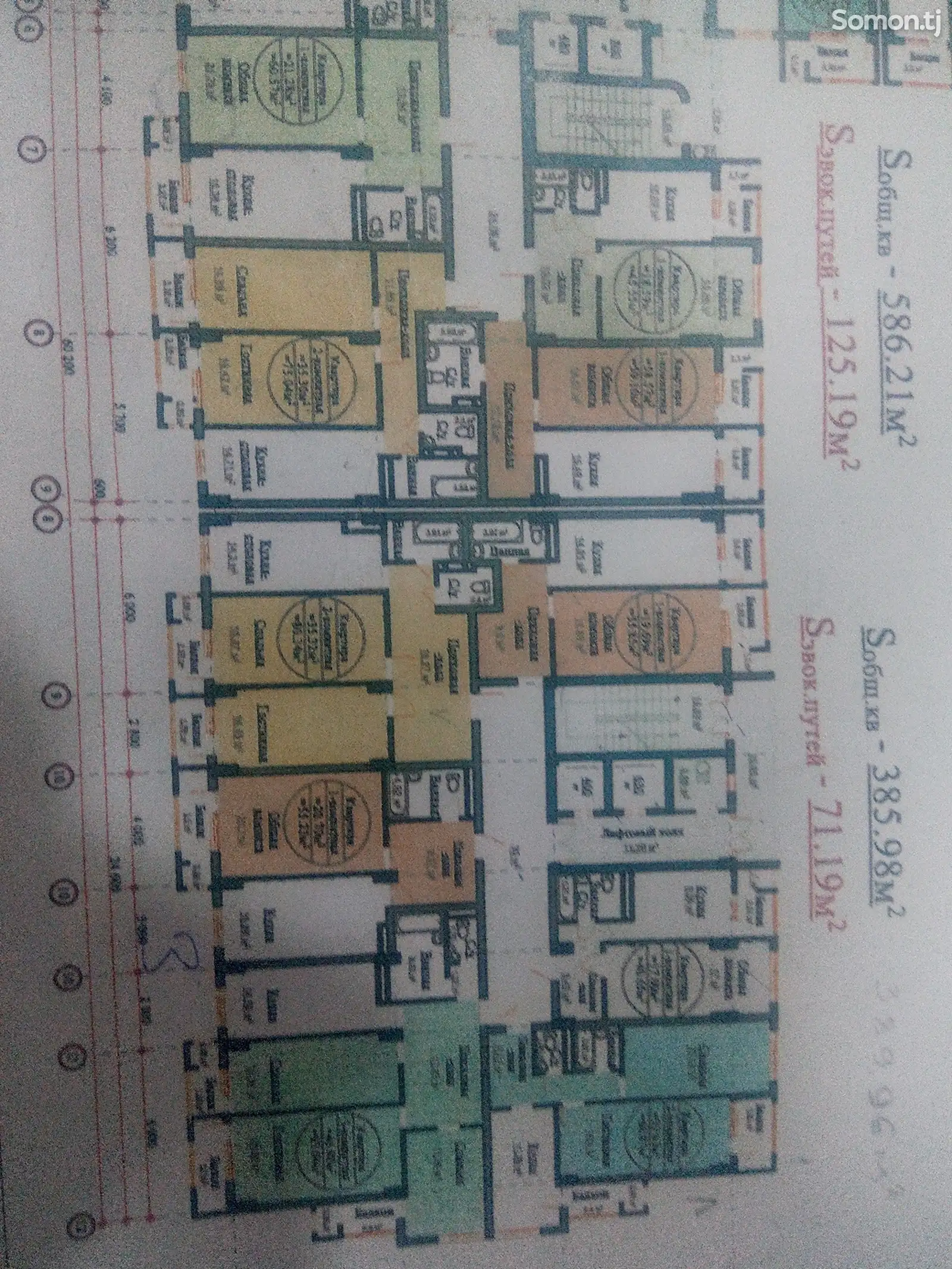 1-комн. квартира, 10 этаж, 45 м², Фирдавси-7