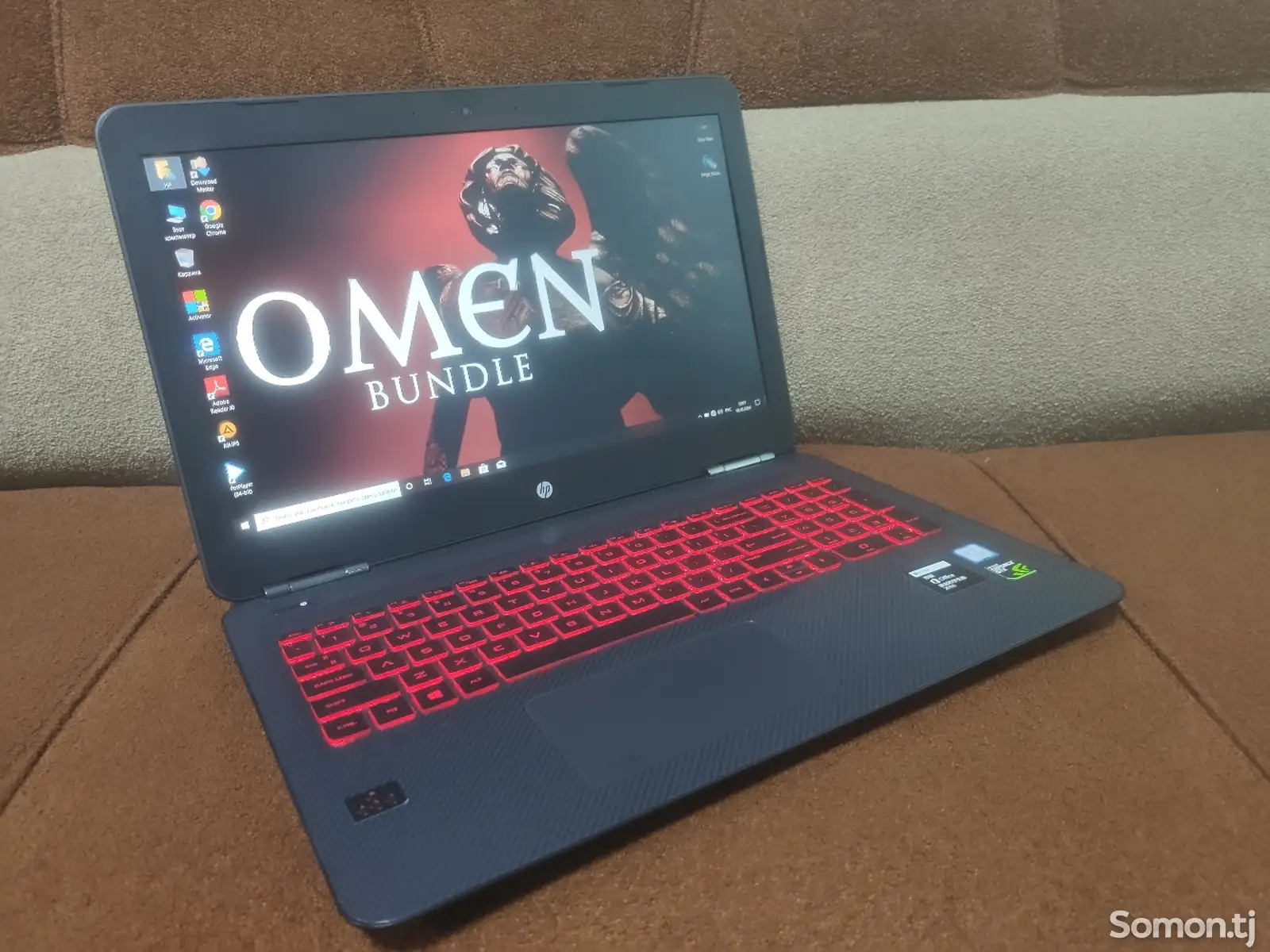 Ноутбук HP Omen core i5-7Gen Gtx1050 2Gb 128/1Tb Hdd Fhd-1