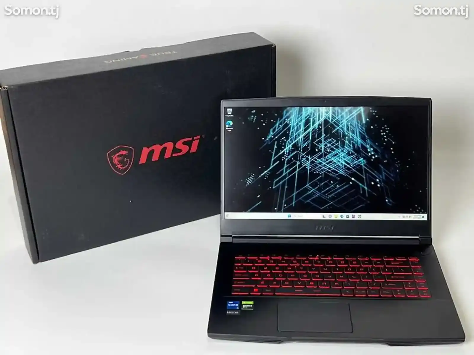 Игровой Ноутбук MSI GF63 Thin Core i5-12450H / RTX 4050 6GB / 8GB / 512GB-1