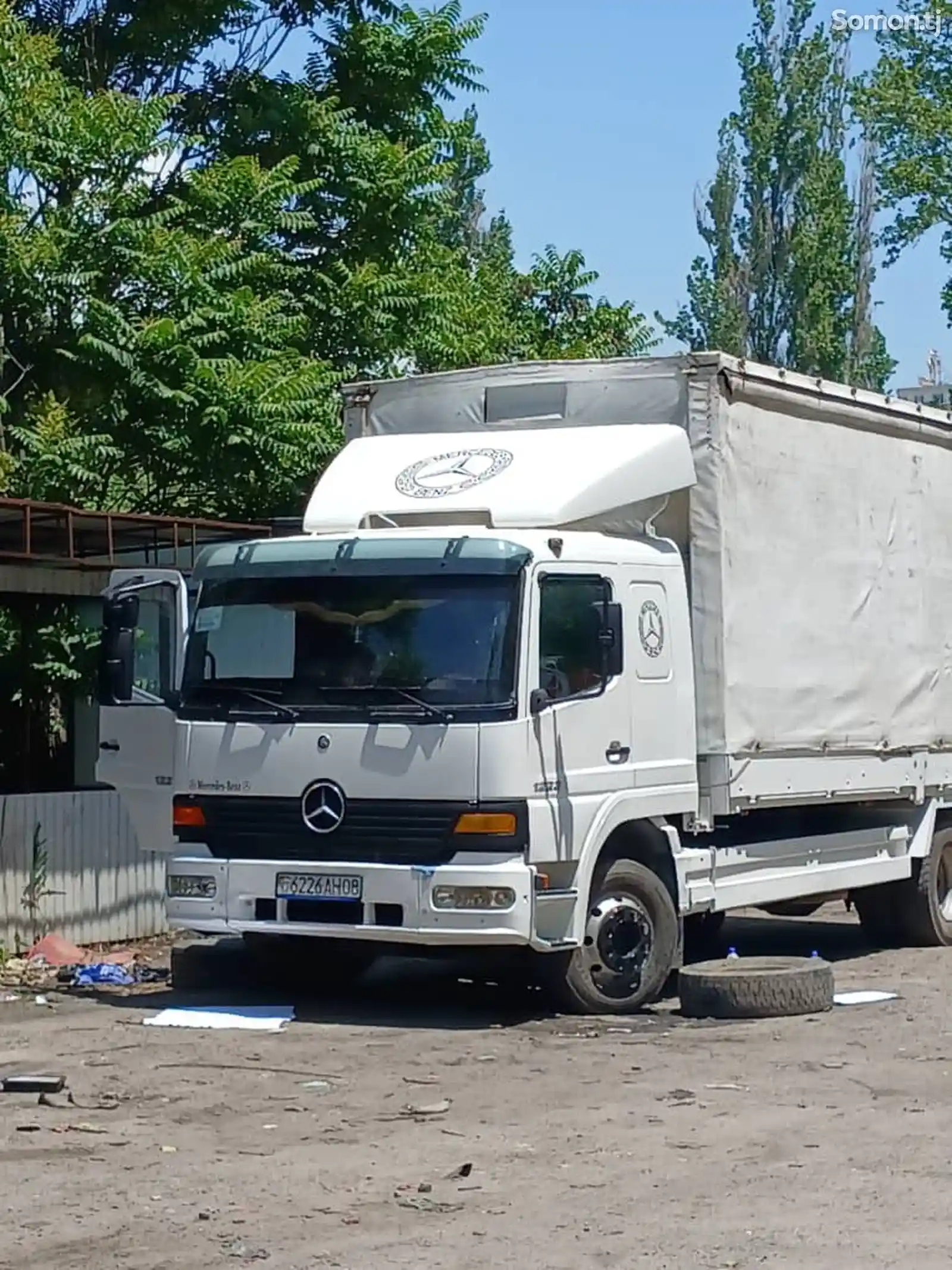 Бортовой грузовик Mercedes-Benz 1223, 2000-5