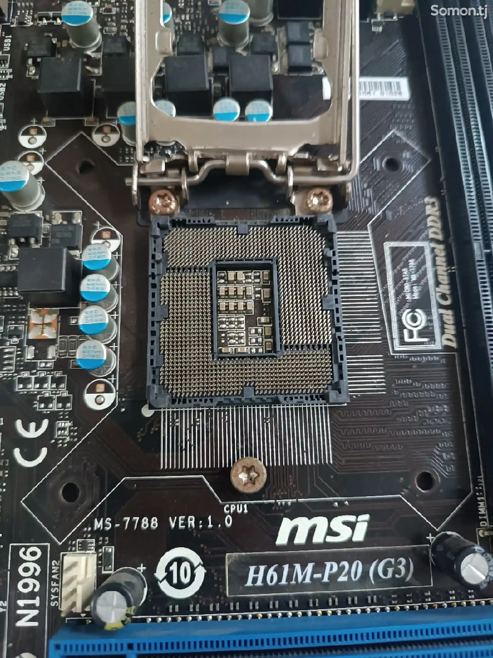 Материнская плата MSI h61 M-p20 lga1155-2