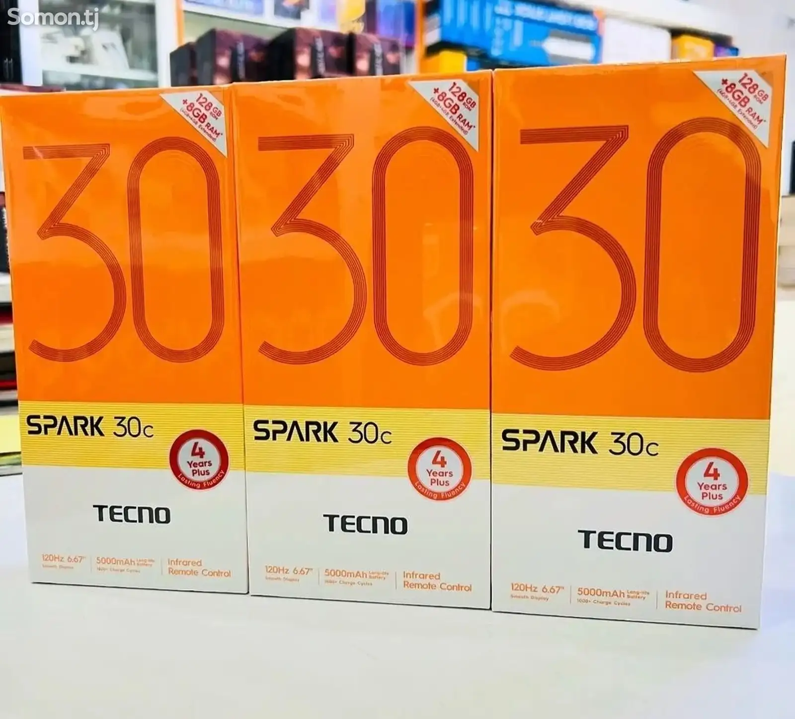 Tecno Spark 30C 4+4/128g 8+8/128g New 2024-8