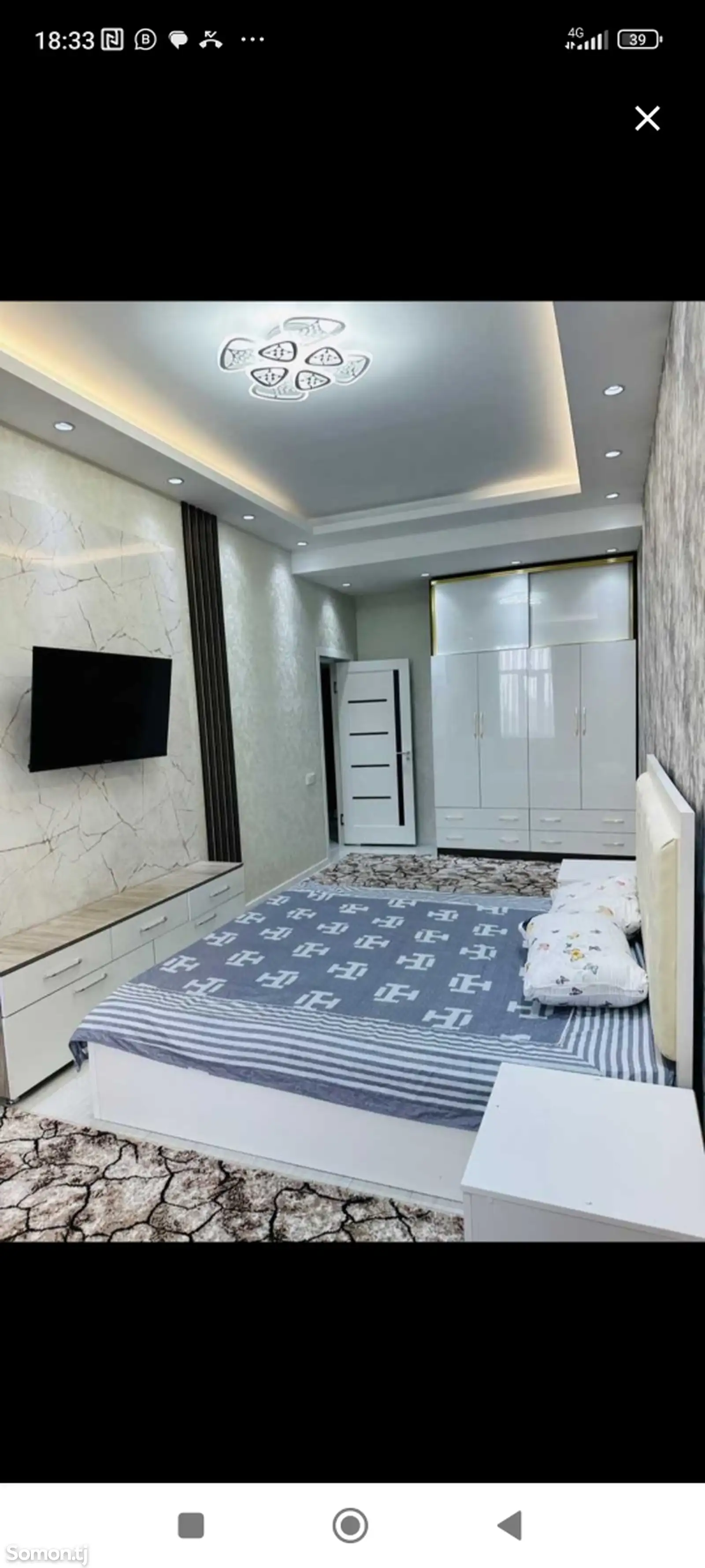 2-комн. квартира, 10 этаж, 55м², И.Сомони-3