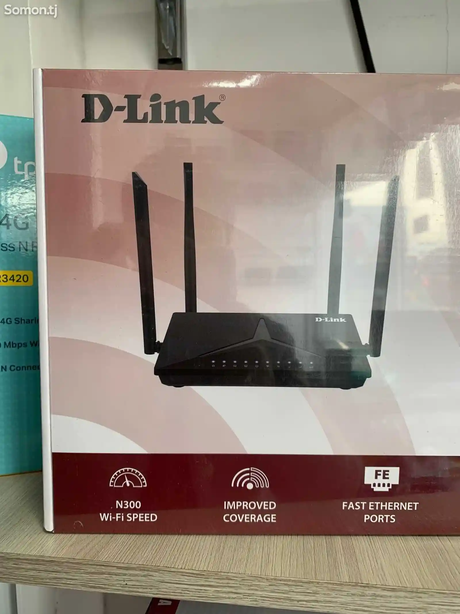 Wi-Fi роутер D-link 4G LTE N300-4