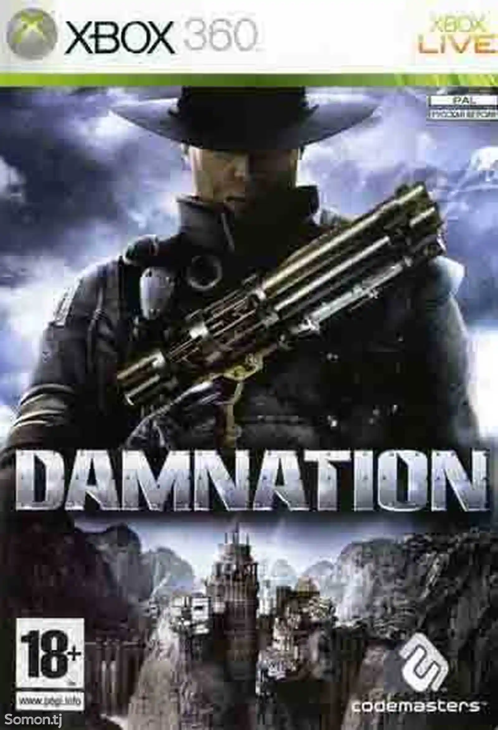 Игра Damnation для прошитых Xbox 360