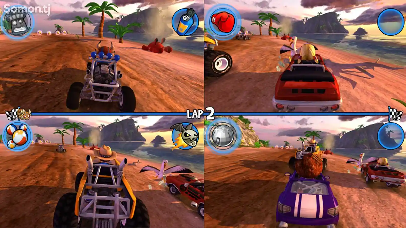 Игра Beach buggy racing 2 для компьютера-пк-pc-3
