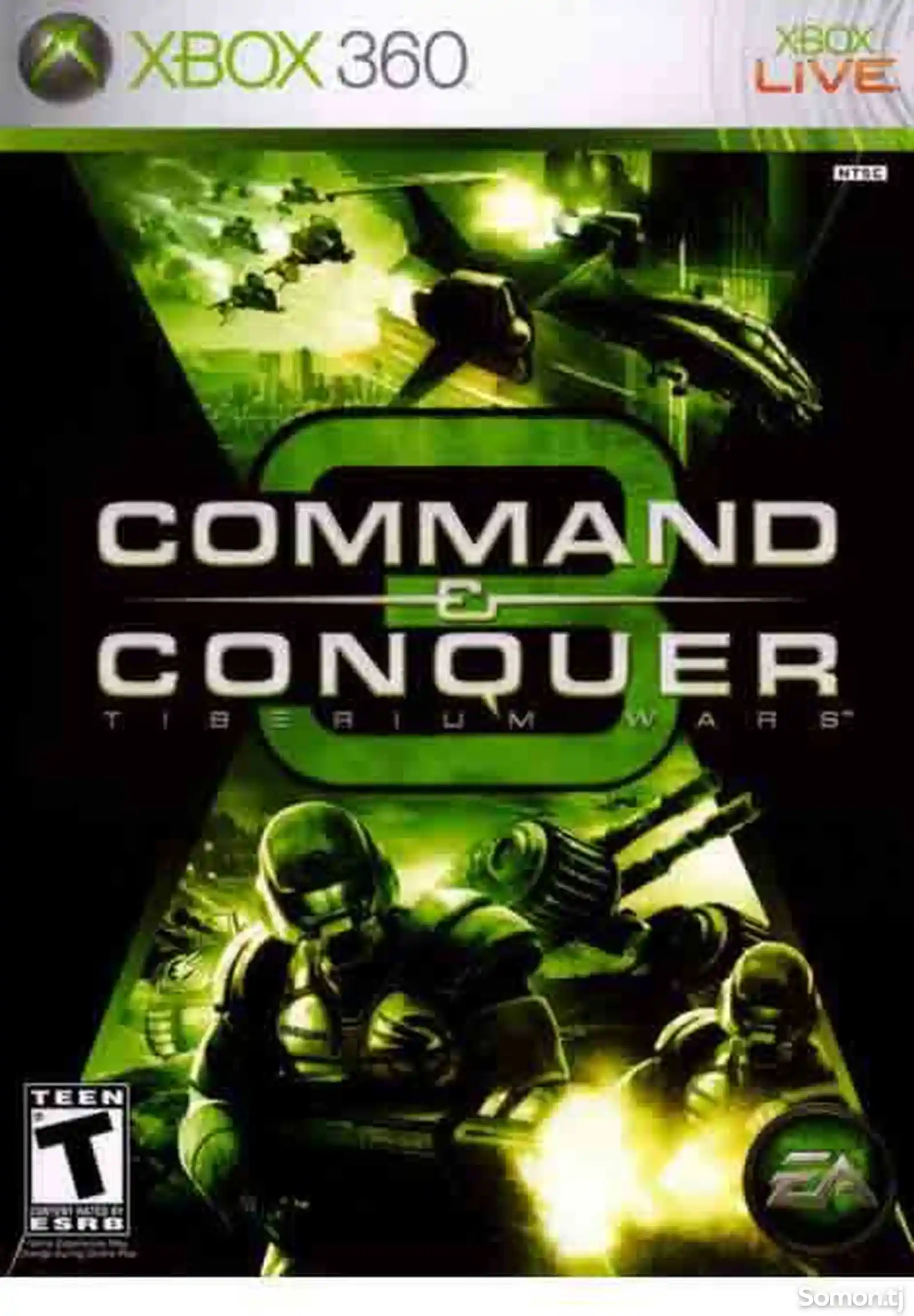 Игра Command and conquer 3 Tiberium wars для прошитых Xbox 360