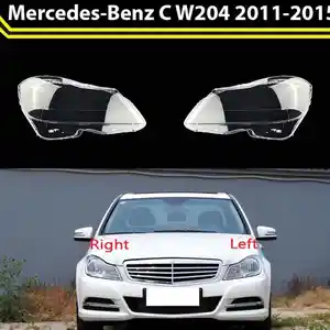 Стекло фары Mercedes C W204 2011-2015