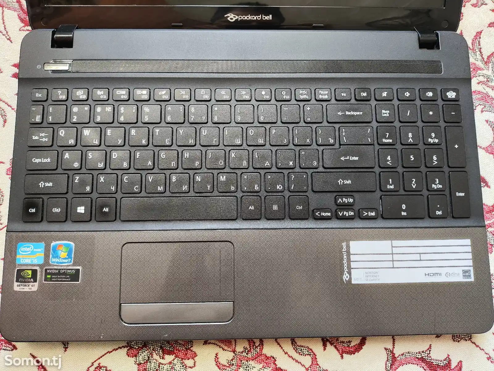 Ноутбук Packard Bell Ts11Hr-10