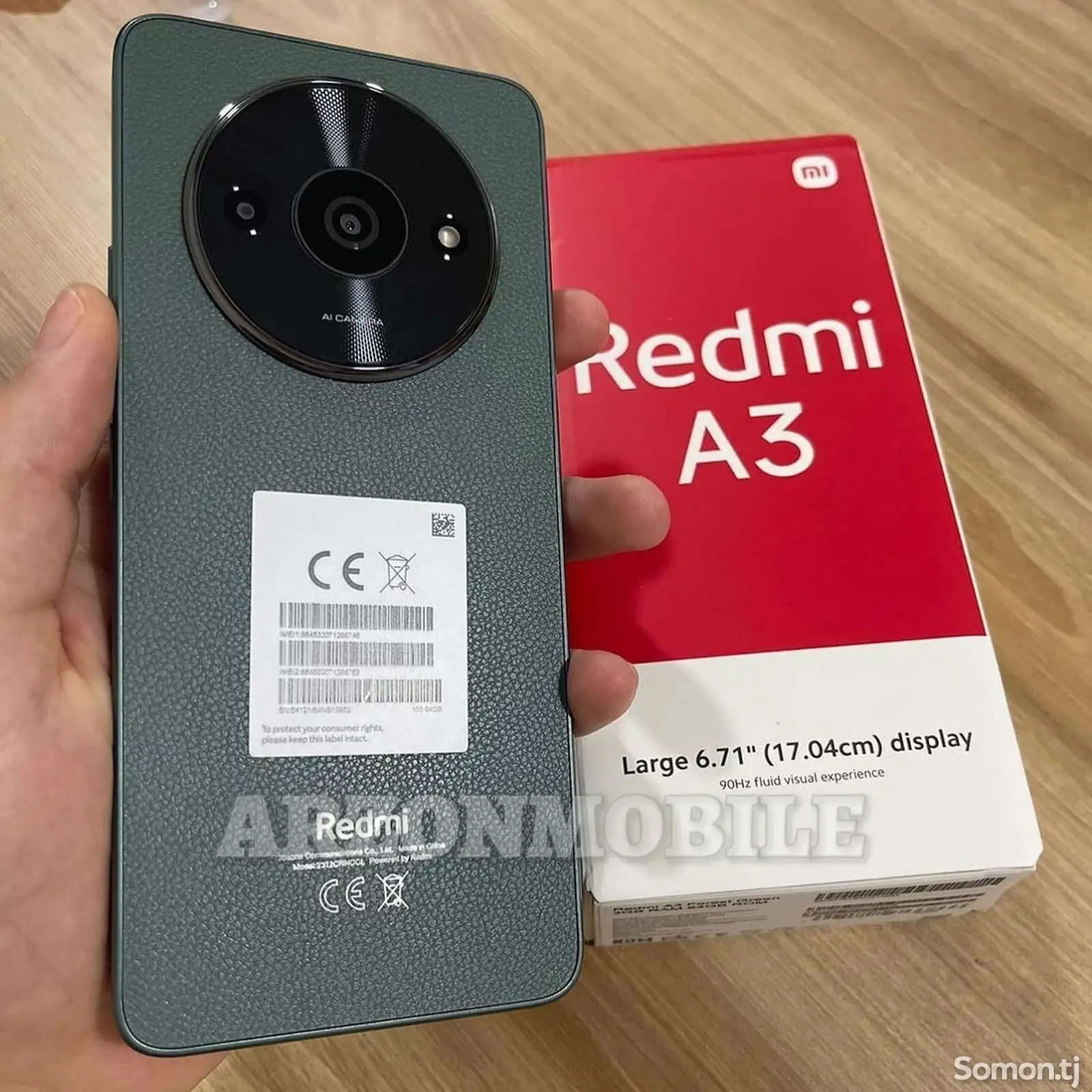 Xiaomi Redmi A3 64Gb Green-1