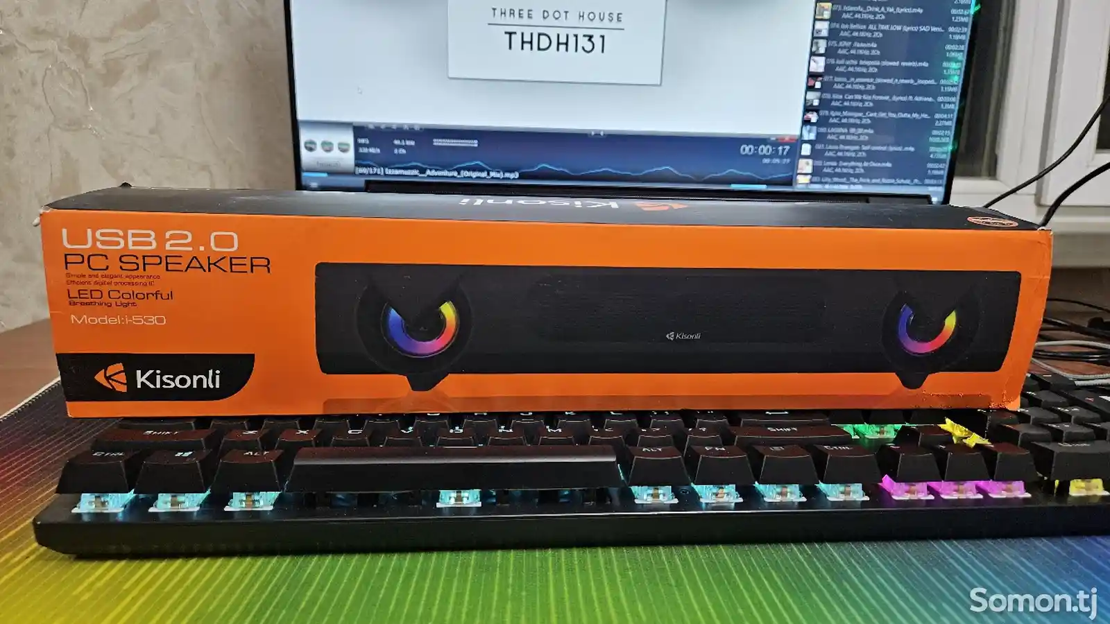 Колонки Kisonli i-530 RGB-1