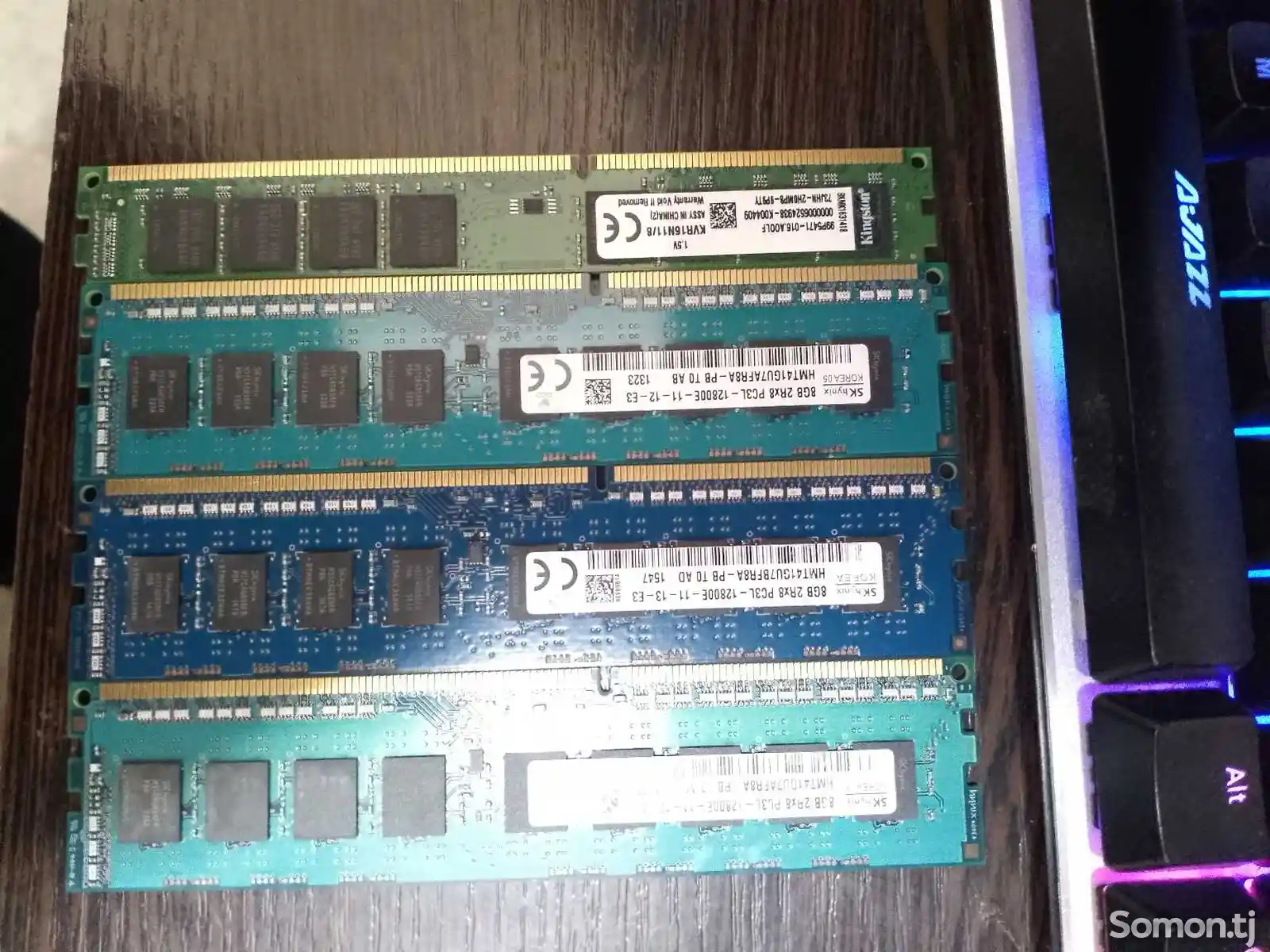 Озу Оперативная память DDR3 8GB 2Rx8 PC3L-12800 1600-2