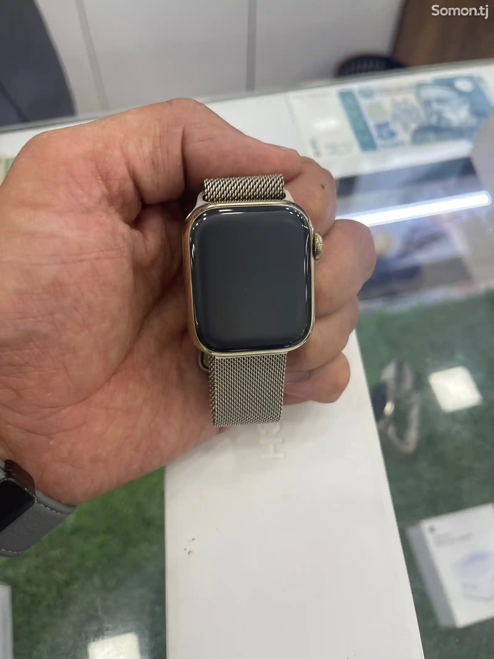 Смарт часы Apple Watch S9 mini Gold Edition 41mm-2