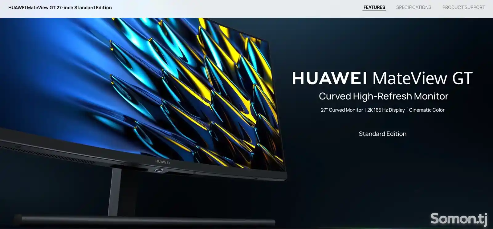 Монитор Huawei MateView GT 27-inch Standard Edition-5