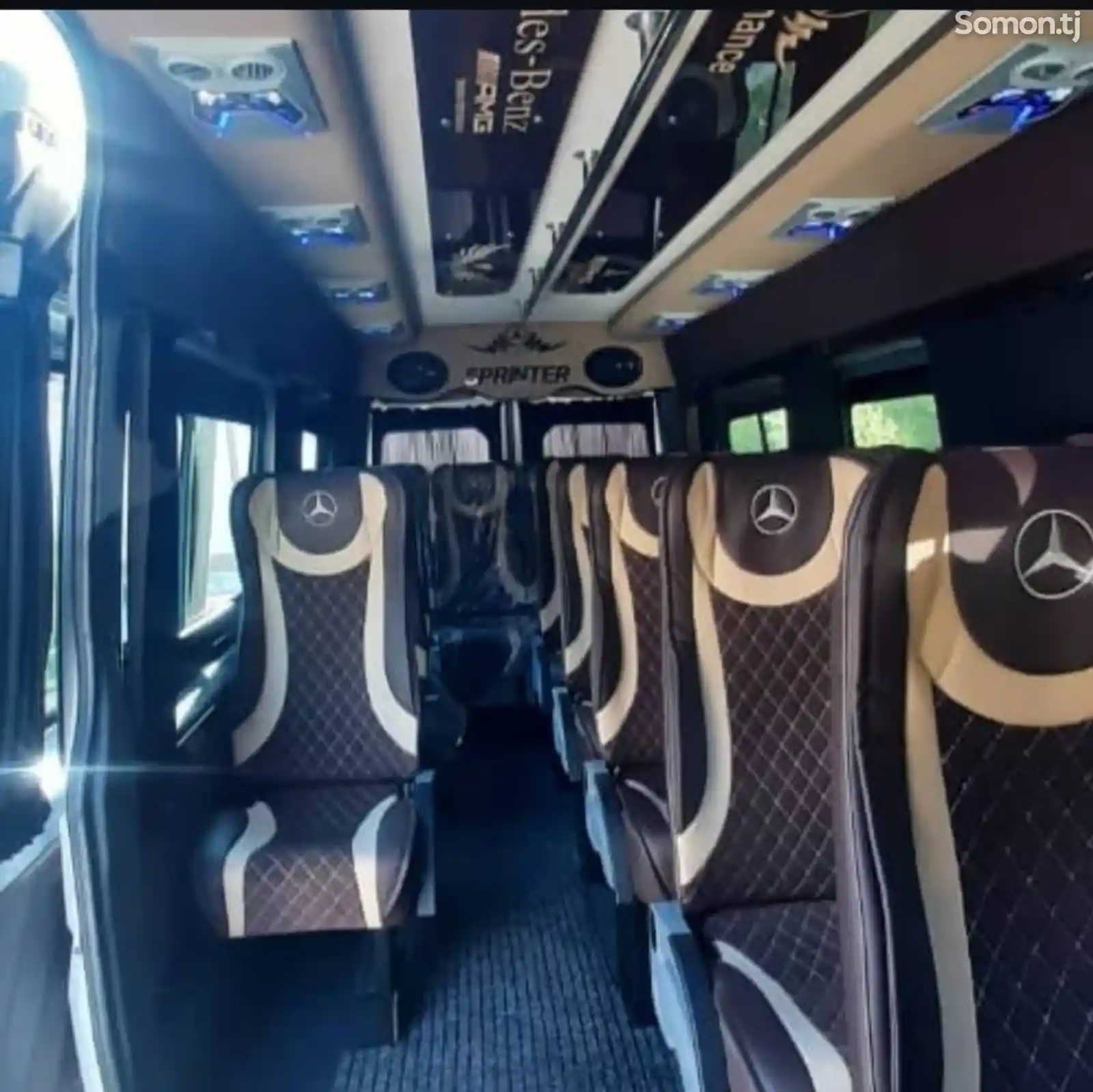 Услуги пассажирских перевозок на Mercedes-Benz Sprinter-1