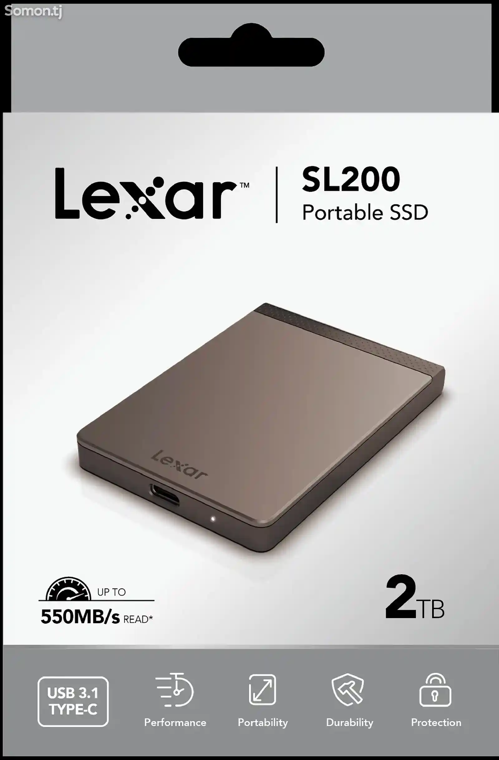 Внешний накопитель Lexar SSD 2 TB