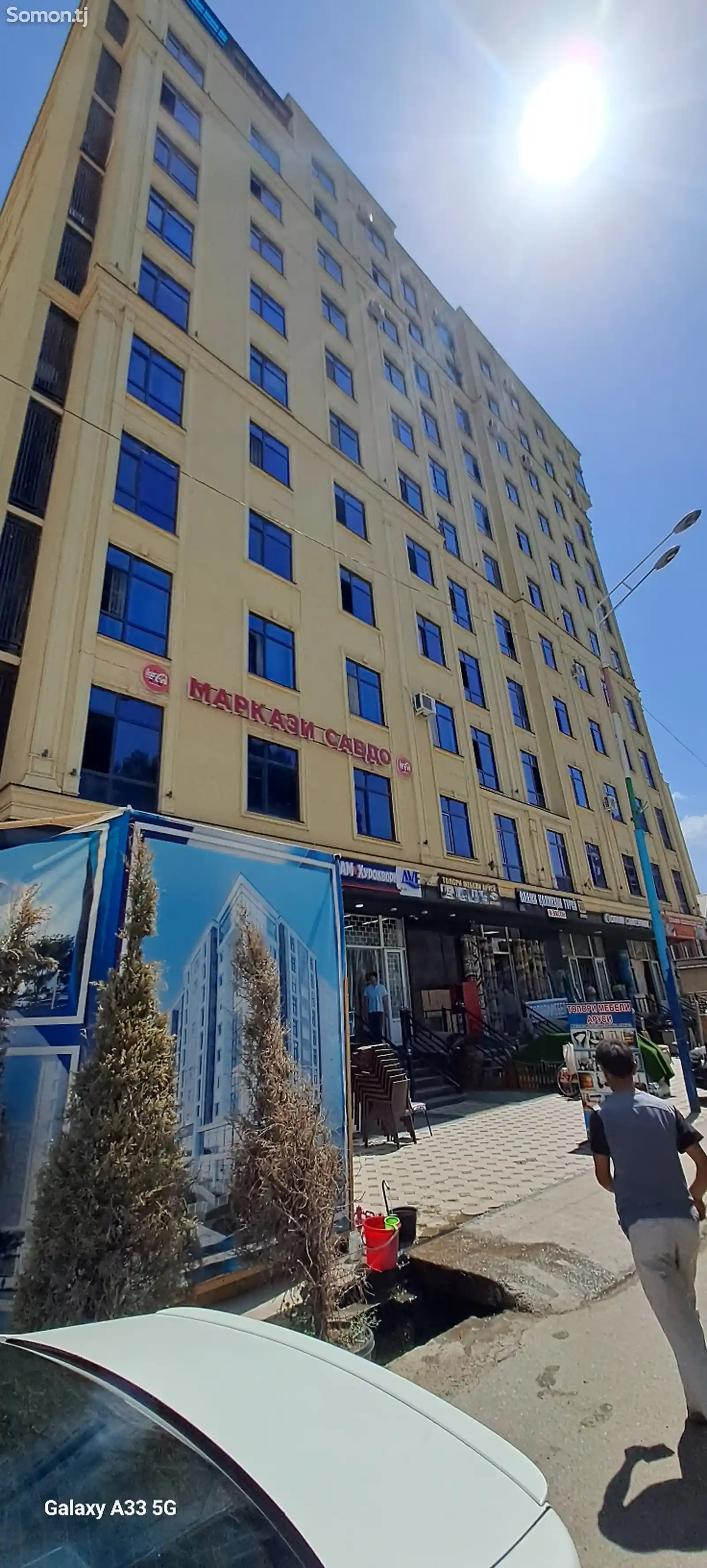 2-комн. квартира, 10 этаж, 65 м², Больницаи шахри-2