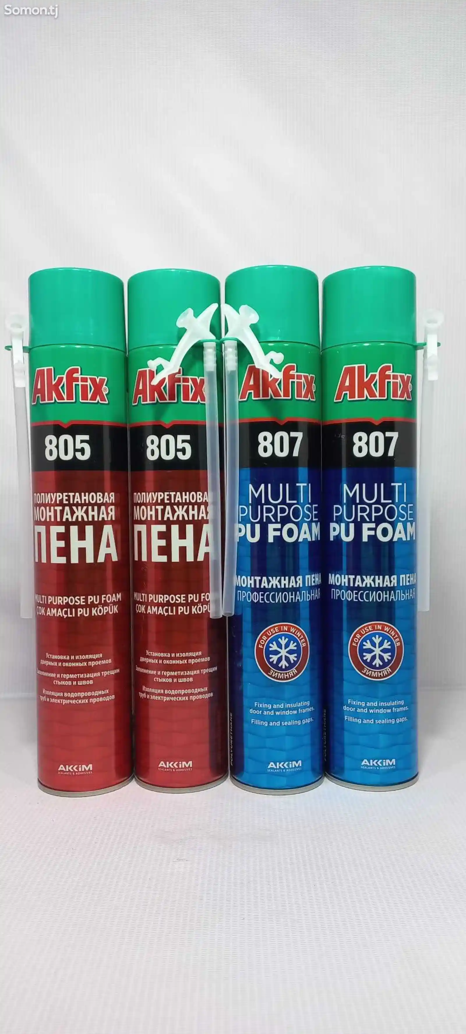 Монтажная пена Akfix 805 для СП-4