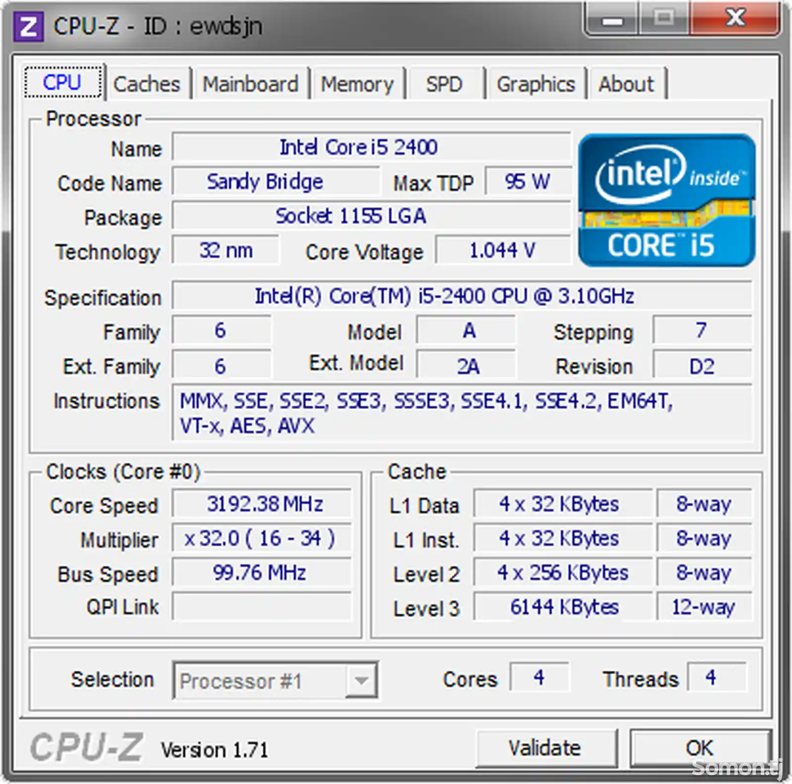 Процессор core i5 2400-2