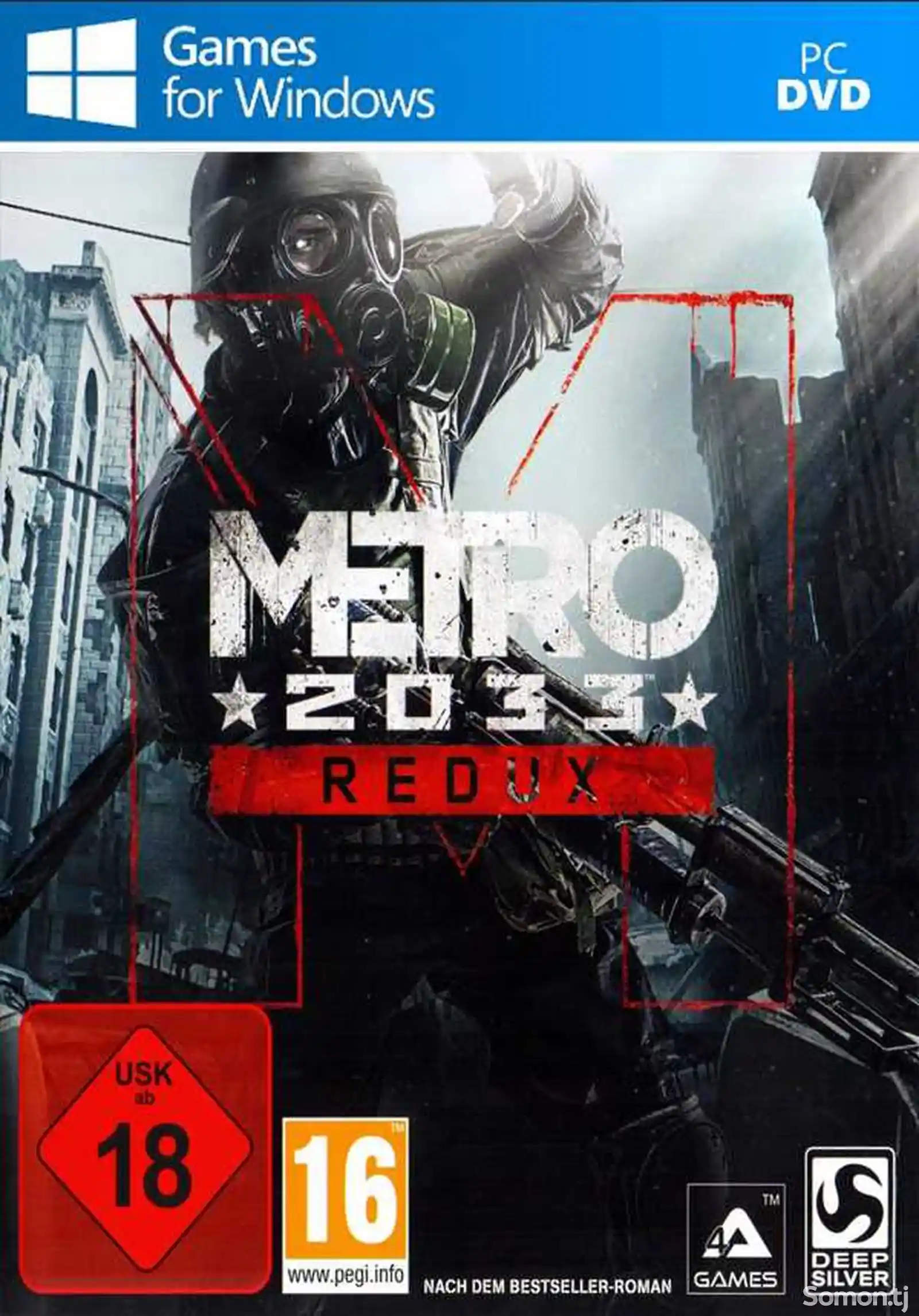 Игра Metro 2033 для компьютера-пк-pc 10 c. №5824173 дар ш. Душанбе -  Барномаҳо ва бозиҳо - Somon.tj эълонҳои ройгон