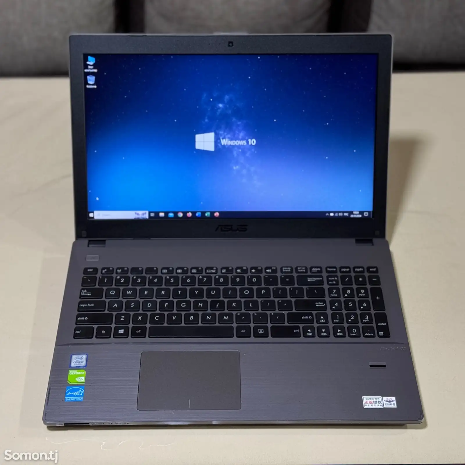 Ноутбук Asus Pro i7-7gen-1