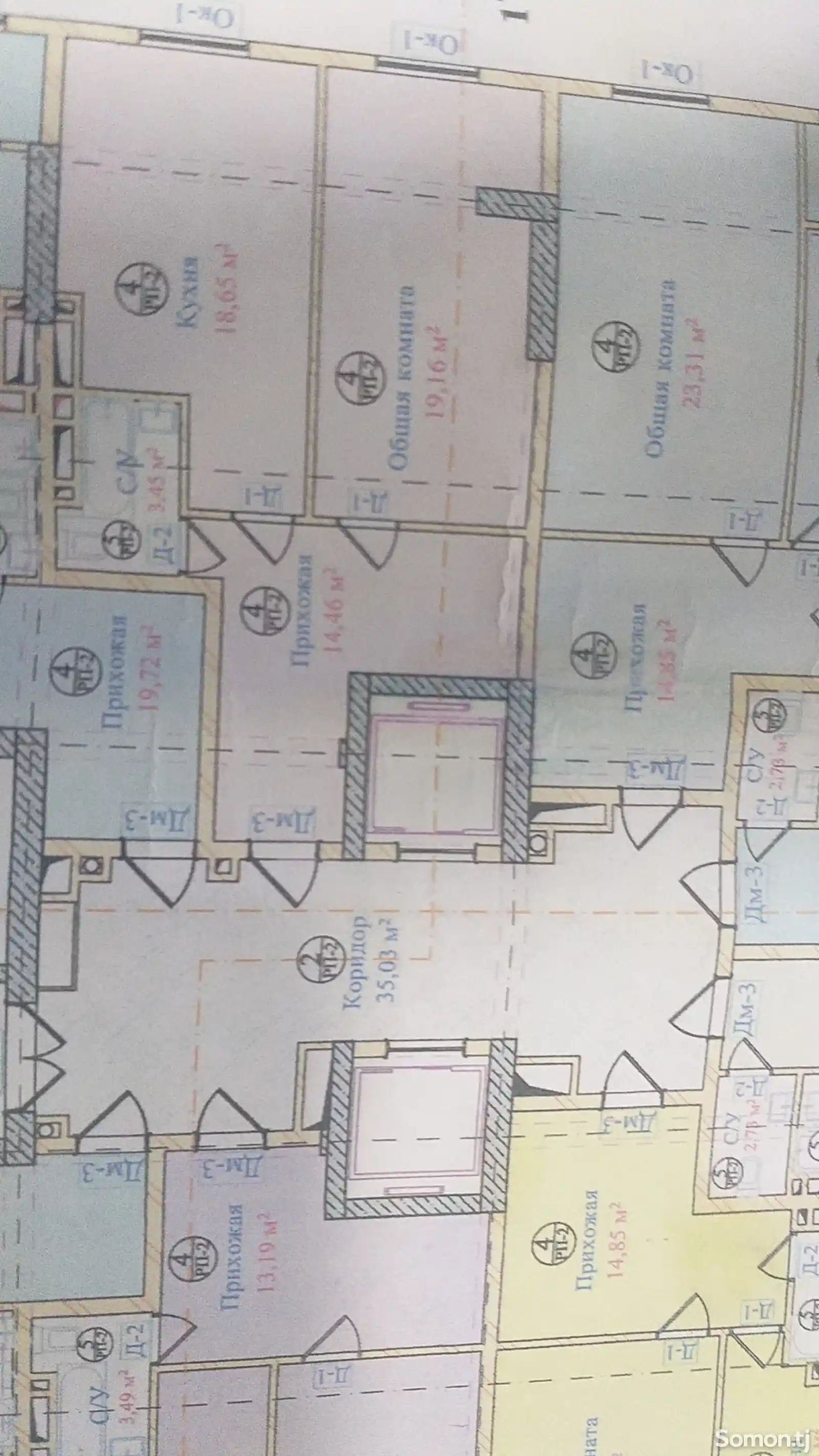 2-комн. квартира, 10 этаж, 67 м², Н.Сино-3