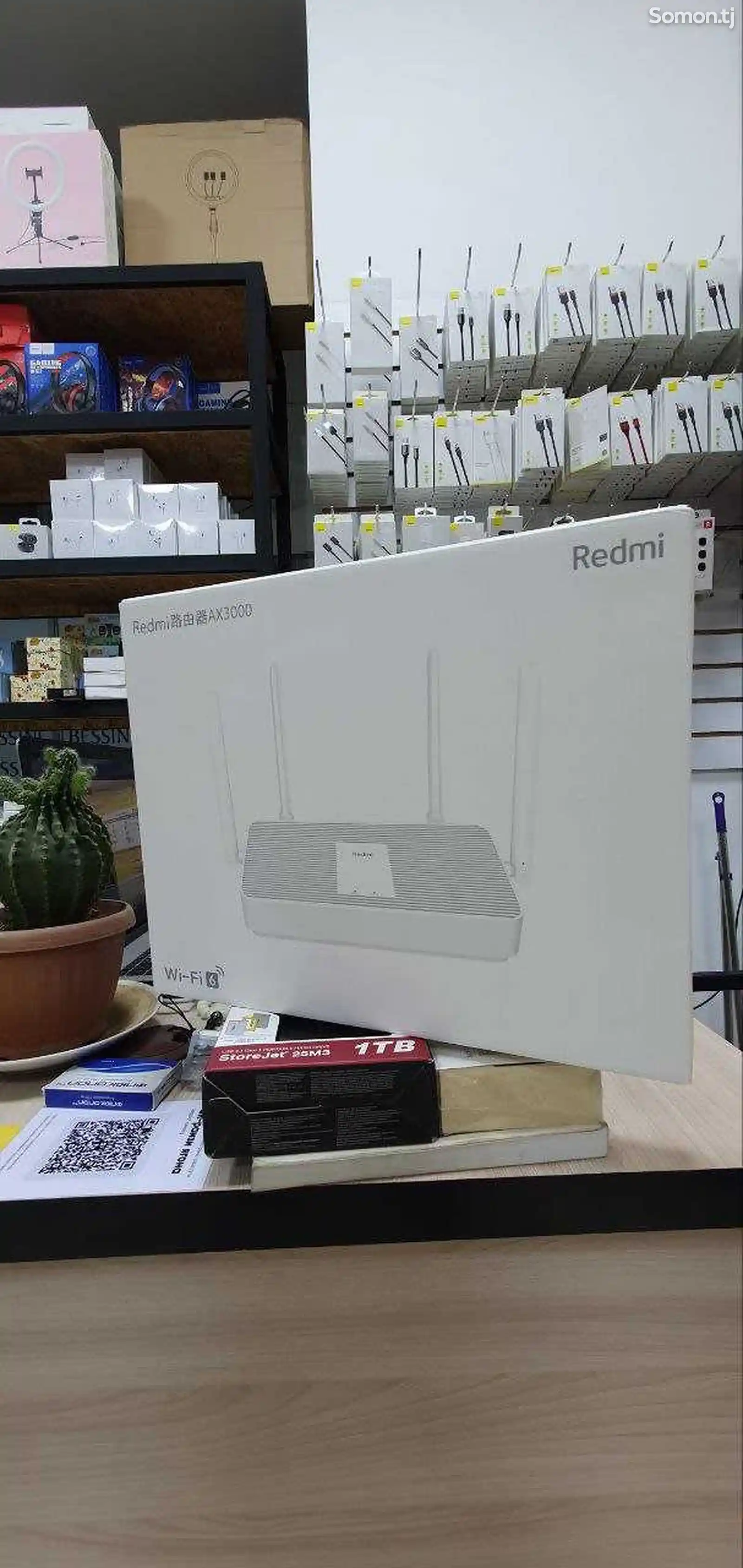 Wi-Fi роутер Xiaomi Redmi AX3000-1
