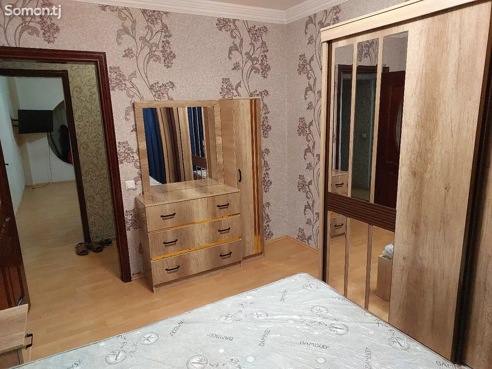 3-комн. квартира, 3 этаж, 80м², И. Сомони-7