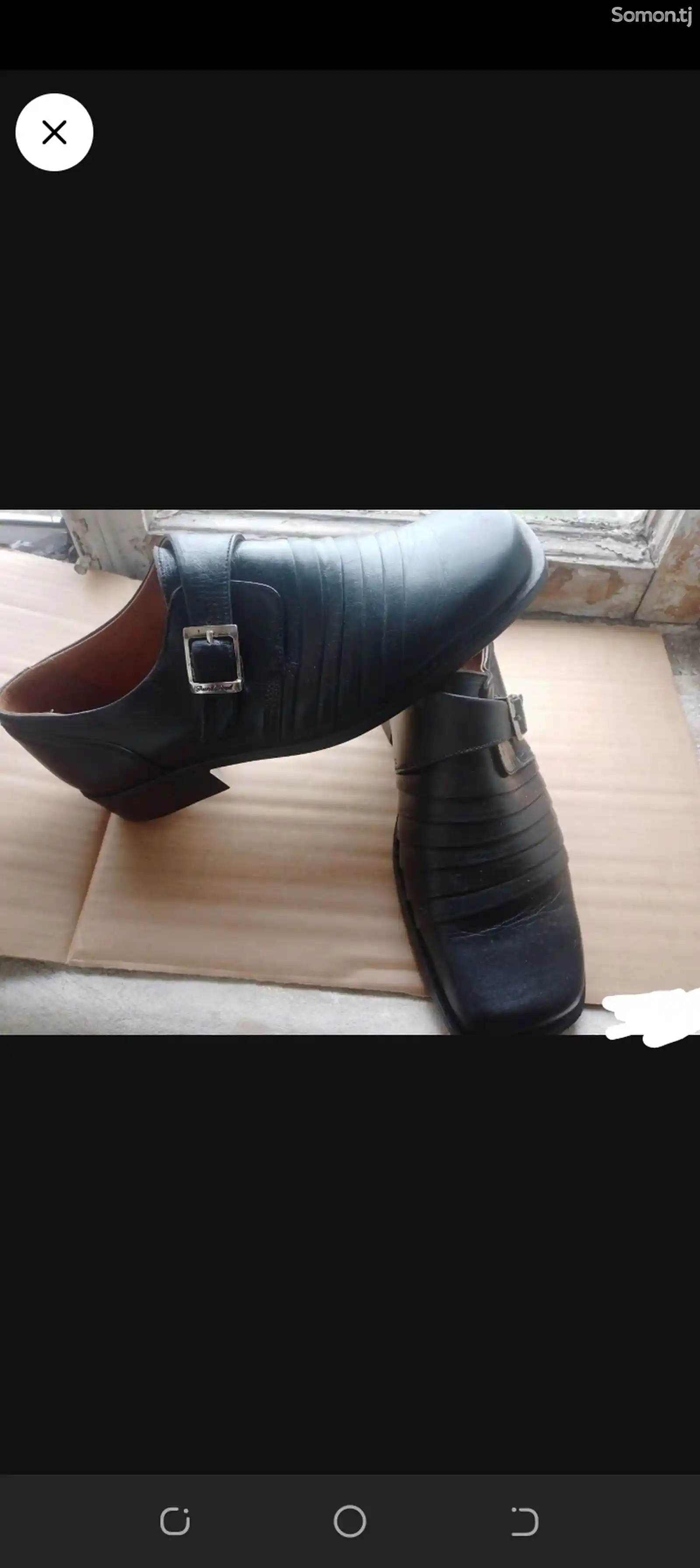Кожаные туфли-1