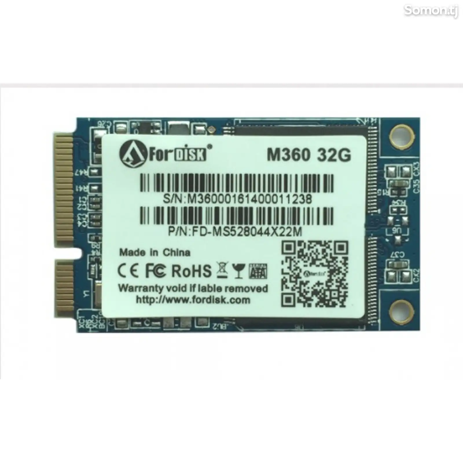 SSD накопитель Msata 32GB