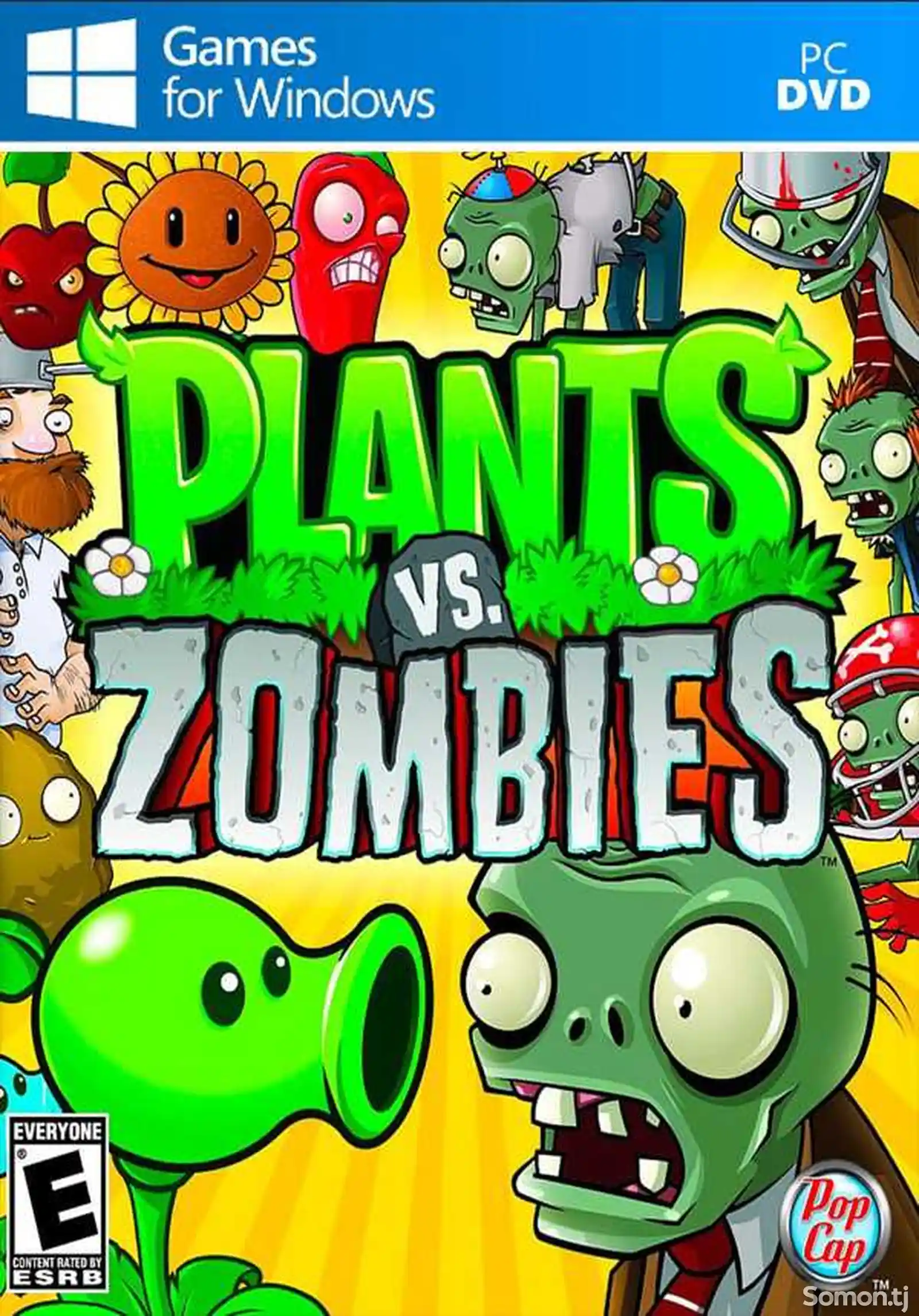 Игра Plants vs zombies для компьютера-пк-pc-1