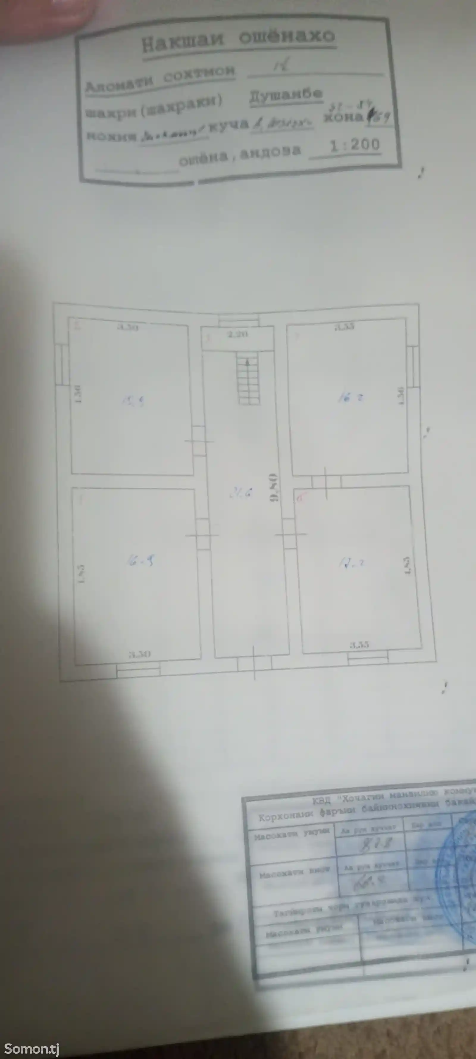 3-комн. квартира, 1 этаж, 112 м², Шохмансур-13