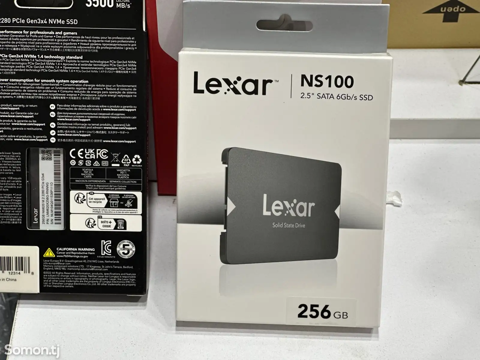 SSD Накопитель Lexar Sata 256Gb