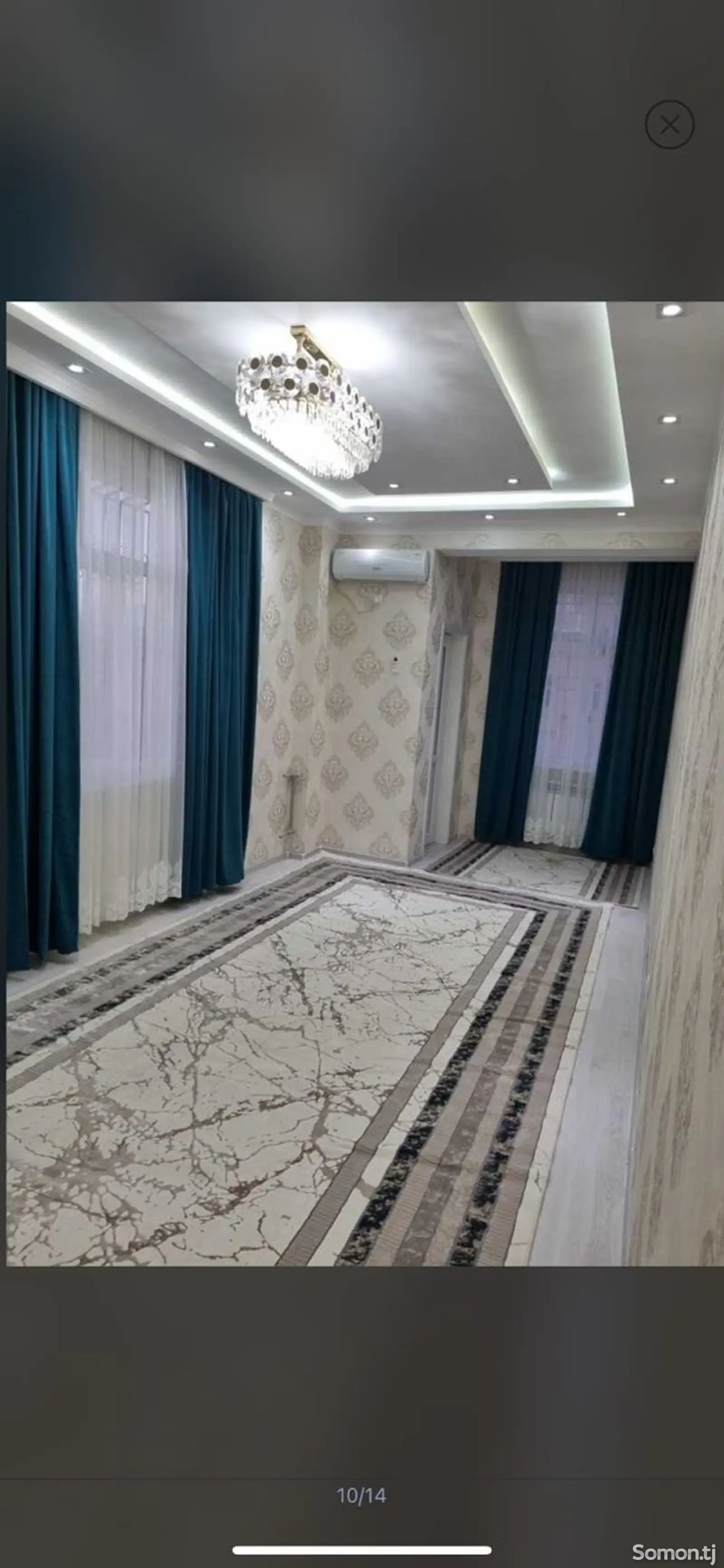 2-комн. квартира, 11 этаж, 61м², Шохмансур-1