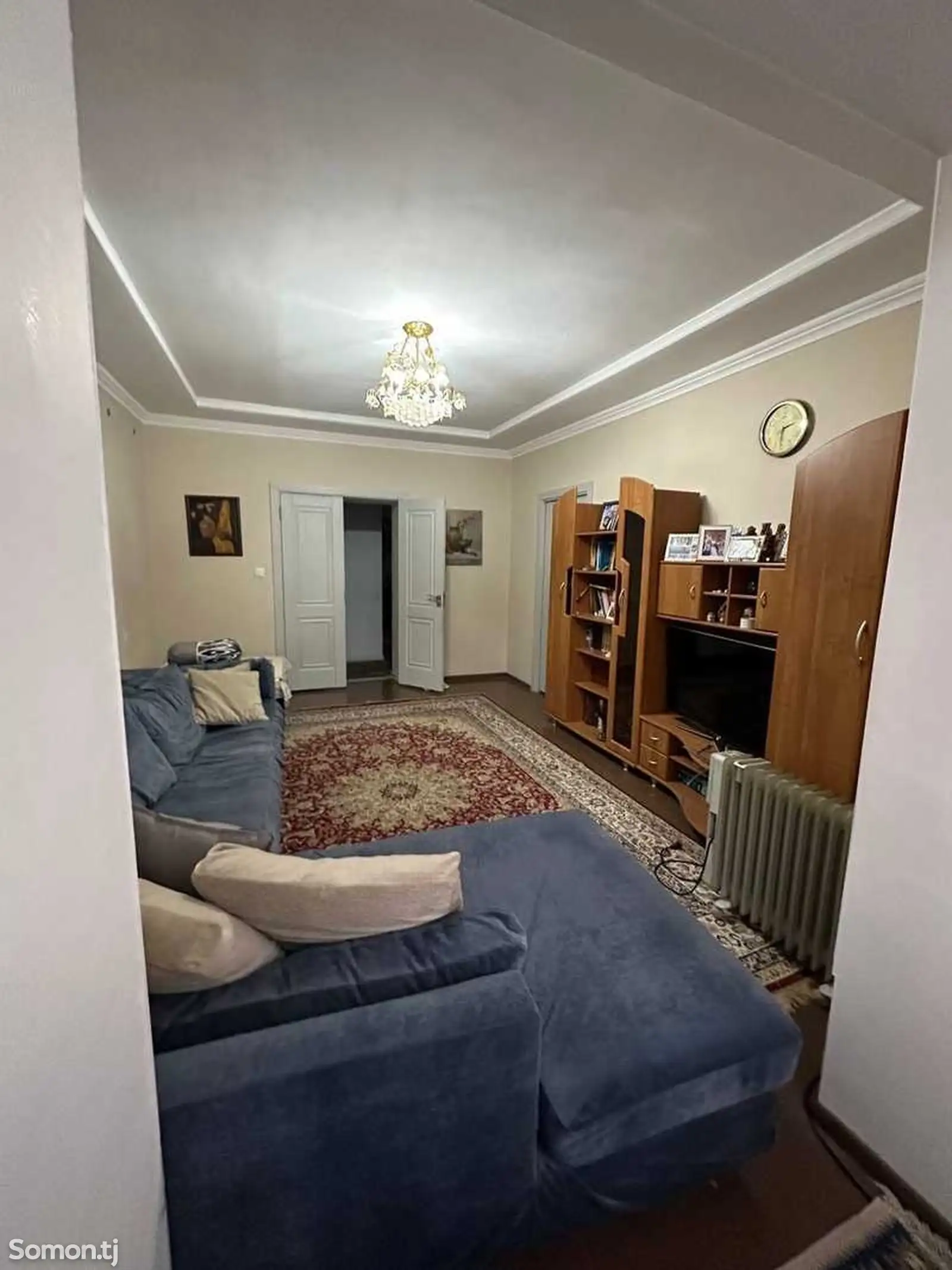 2-комн. квартира, 4 этаж, 60м², исмоили сомони-1