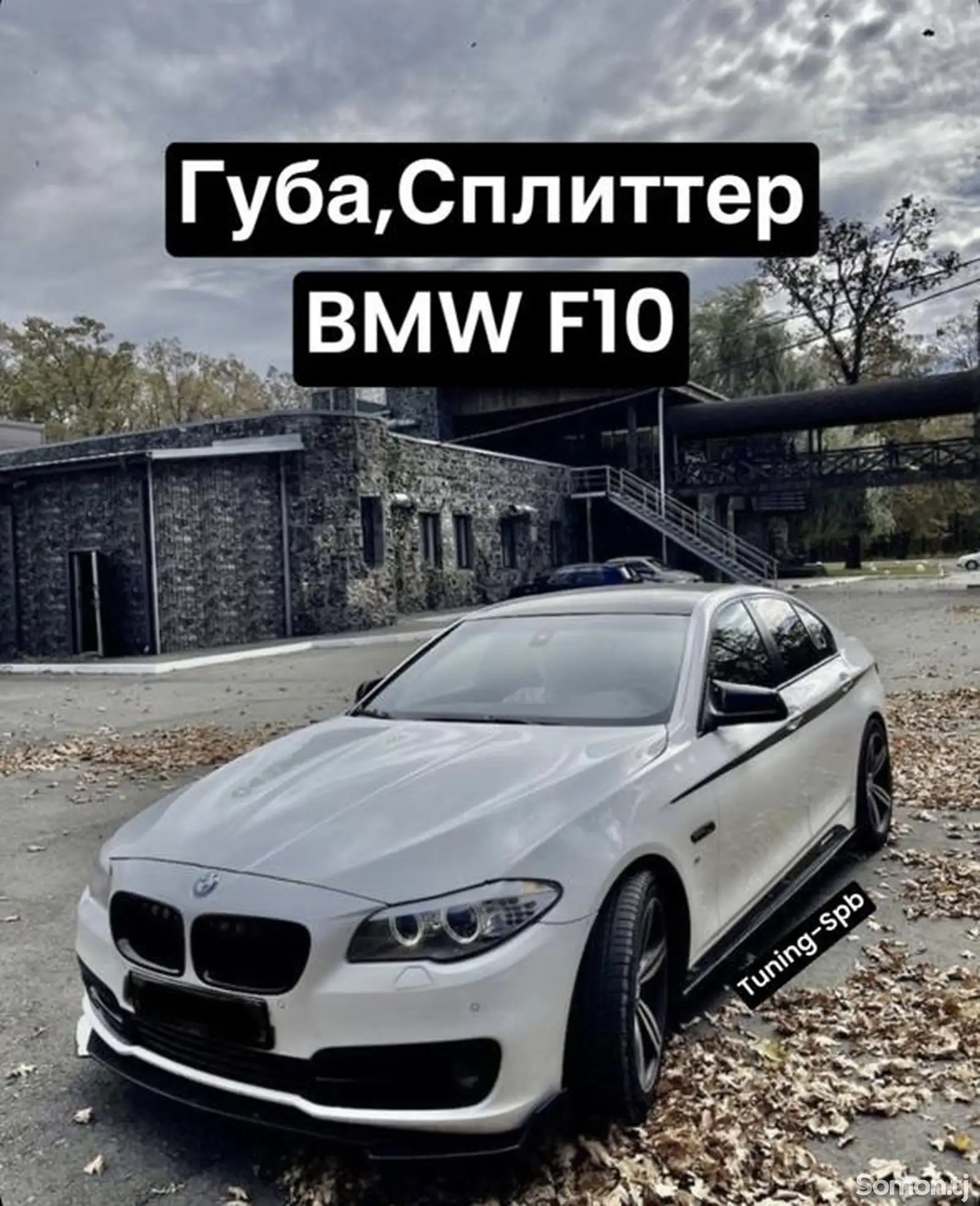 Губа для бампер BMW F10-1