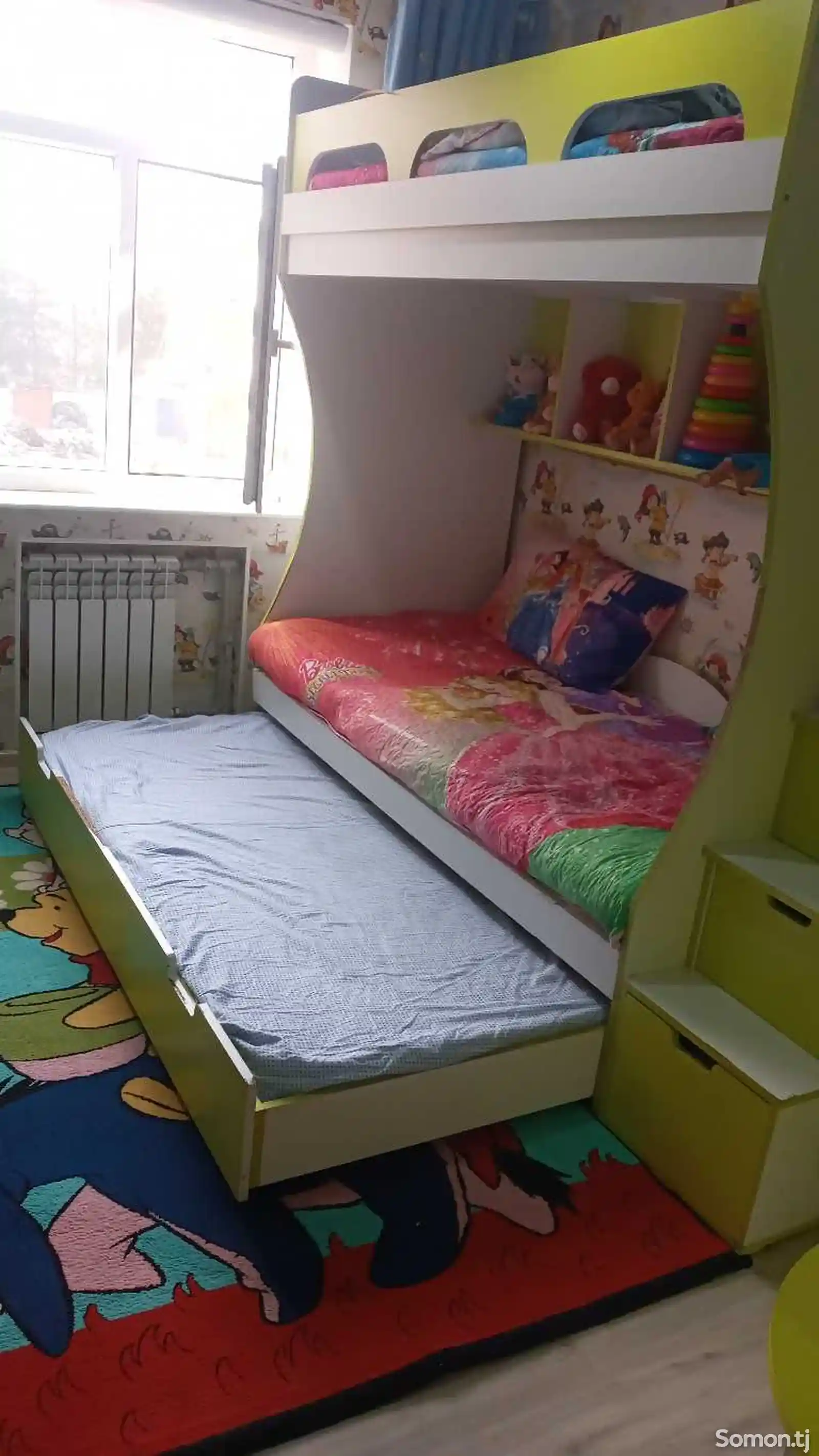Детский спальный гарнитур с шкафом-1