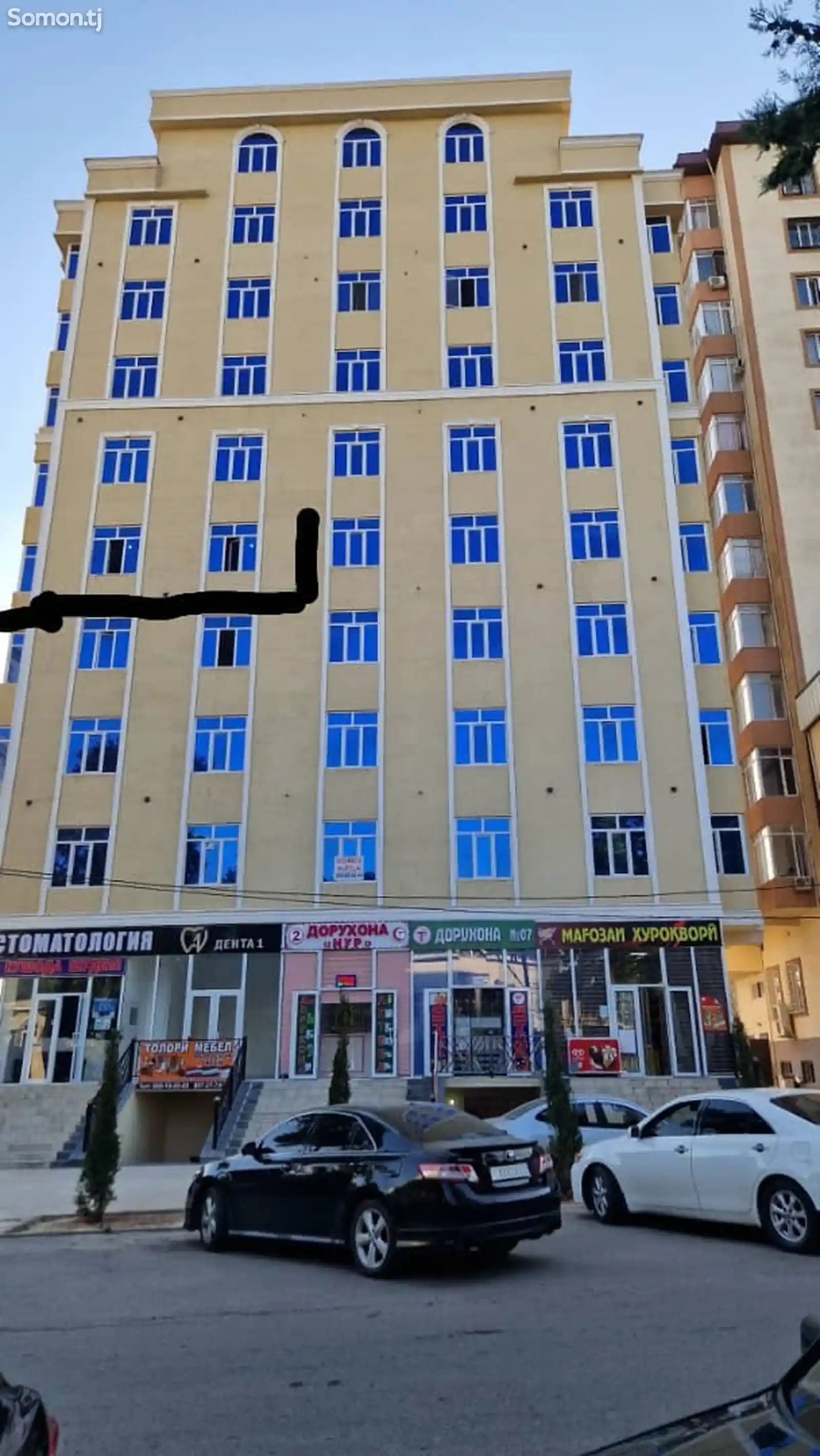 3-комн. квартира, 5 этаж, 64 м², Ул. Ф Абдулоев-8