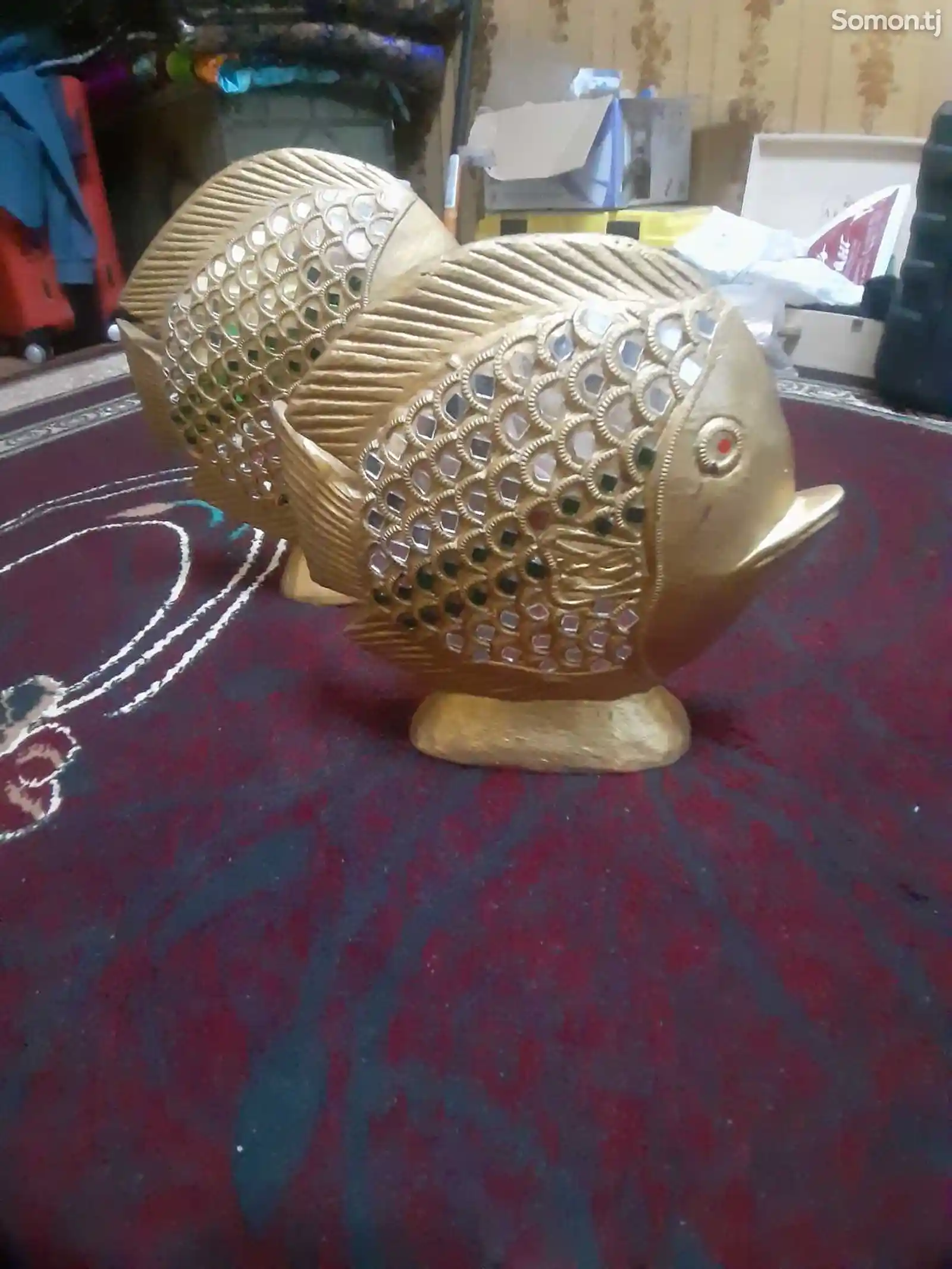 Золотые рыбки ручной работы-3