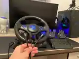 Руль с педалями 3в1 Vibration Steering Wheel-2