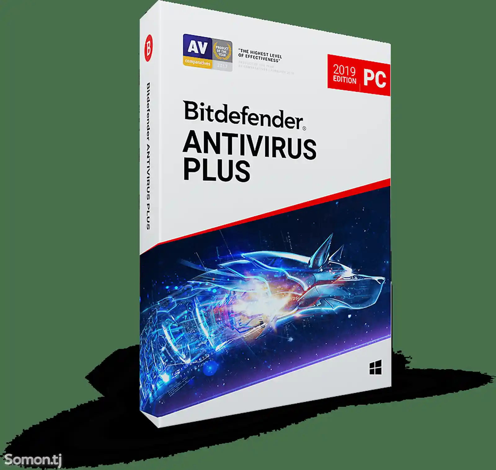 Bitdefender Antivirus - иҷозатнома барои 1 роёна, 1 сол