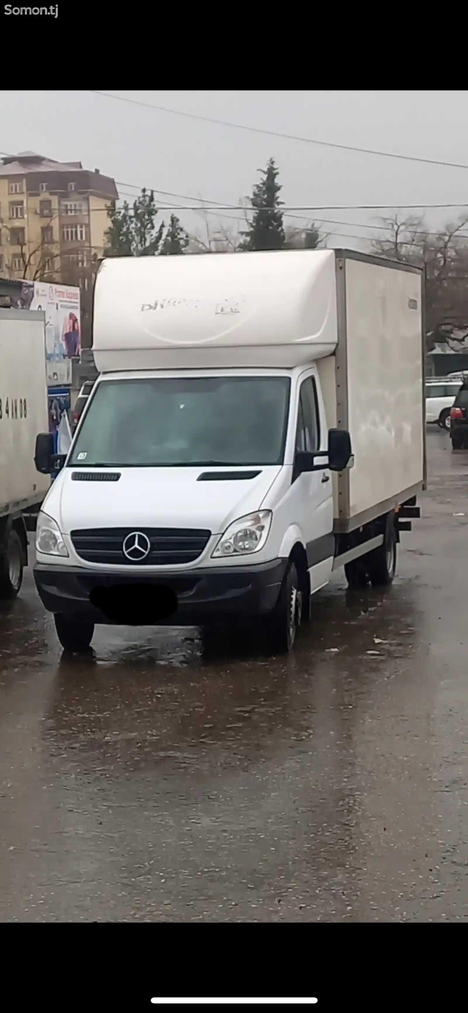 Бортовой грузовик Mercedes Benz Sprinter, 2010-1