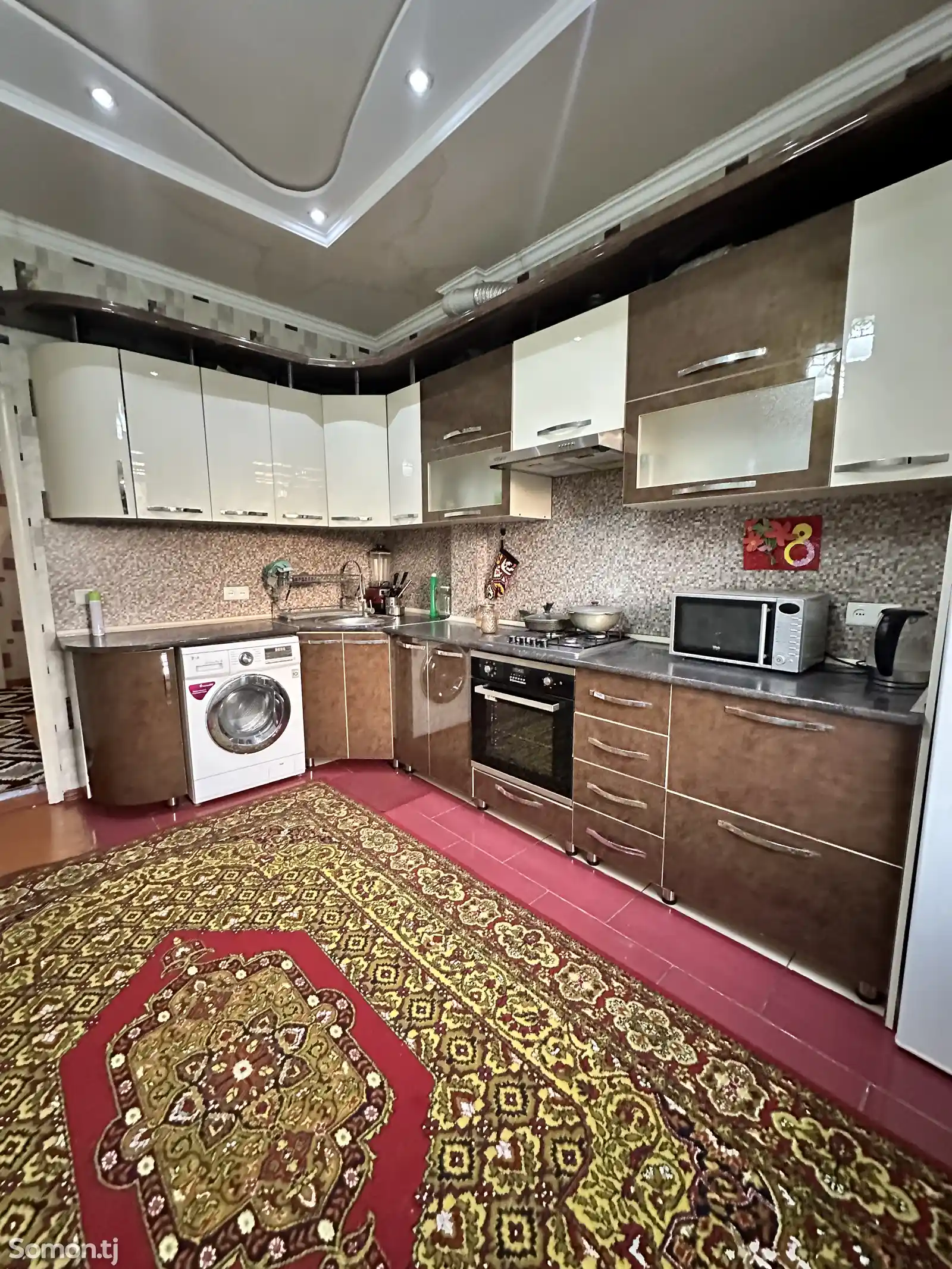 3-комн. квартира, 2 этаж, 80 м², Фирдавси-3