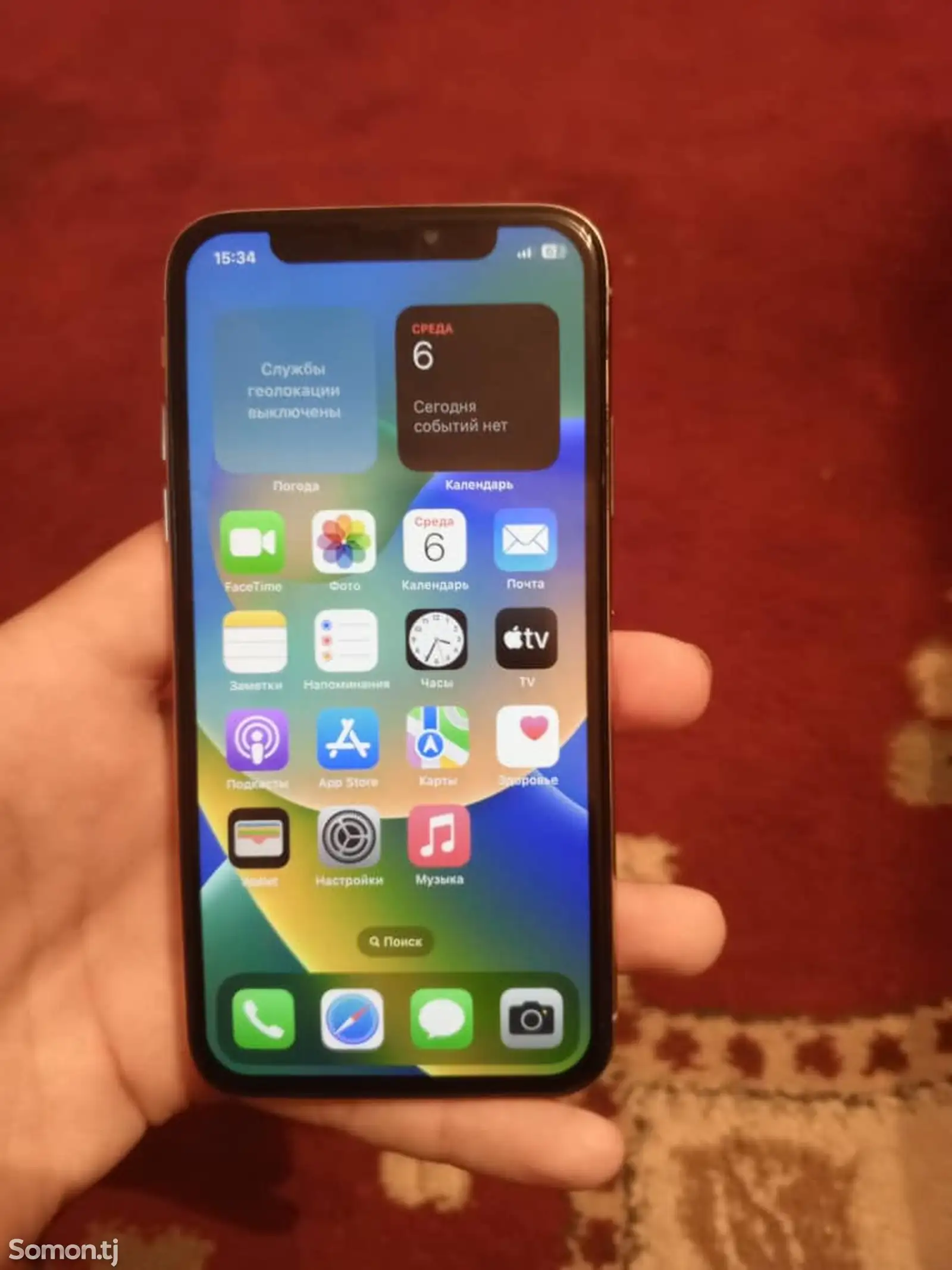 Apple iPhone X, 64 gb, Silver-1