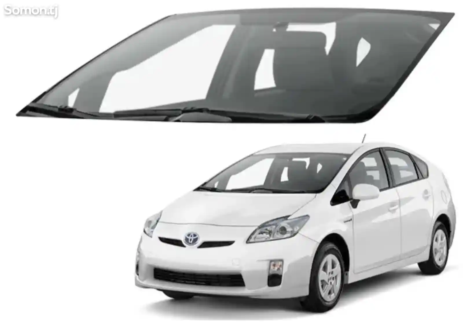 Лобовое стекло на Toyota Prius 2012