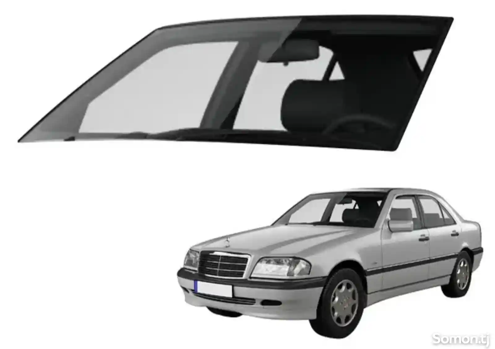 Лобовое стекло от Mercedes Benz W202 1998