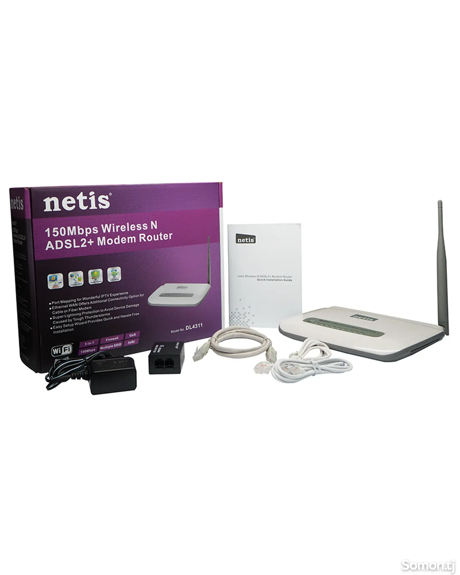 Роутер Netis ADSL+Modem router-1