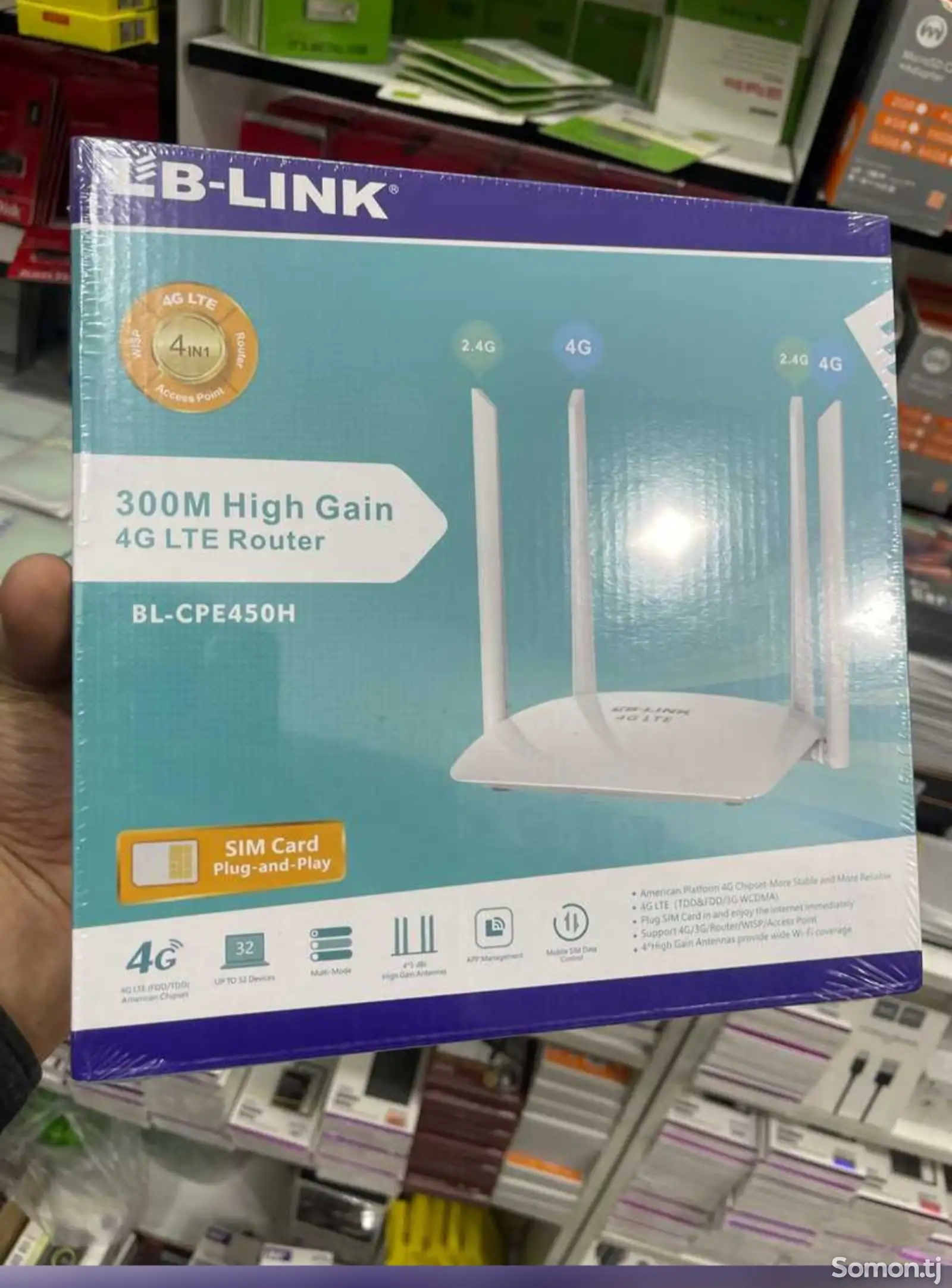 Wi-fi lb link роутер-1